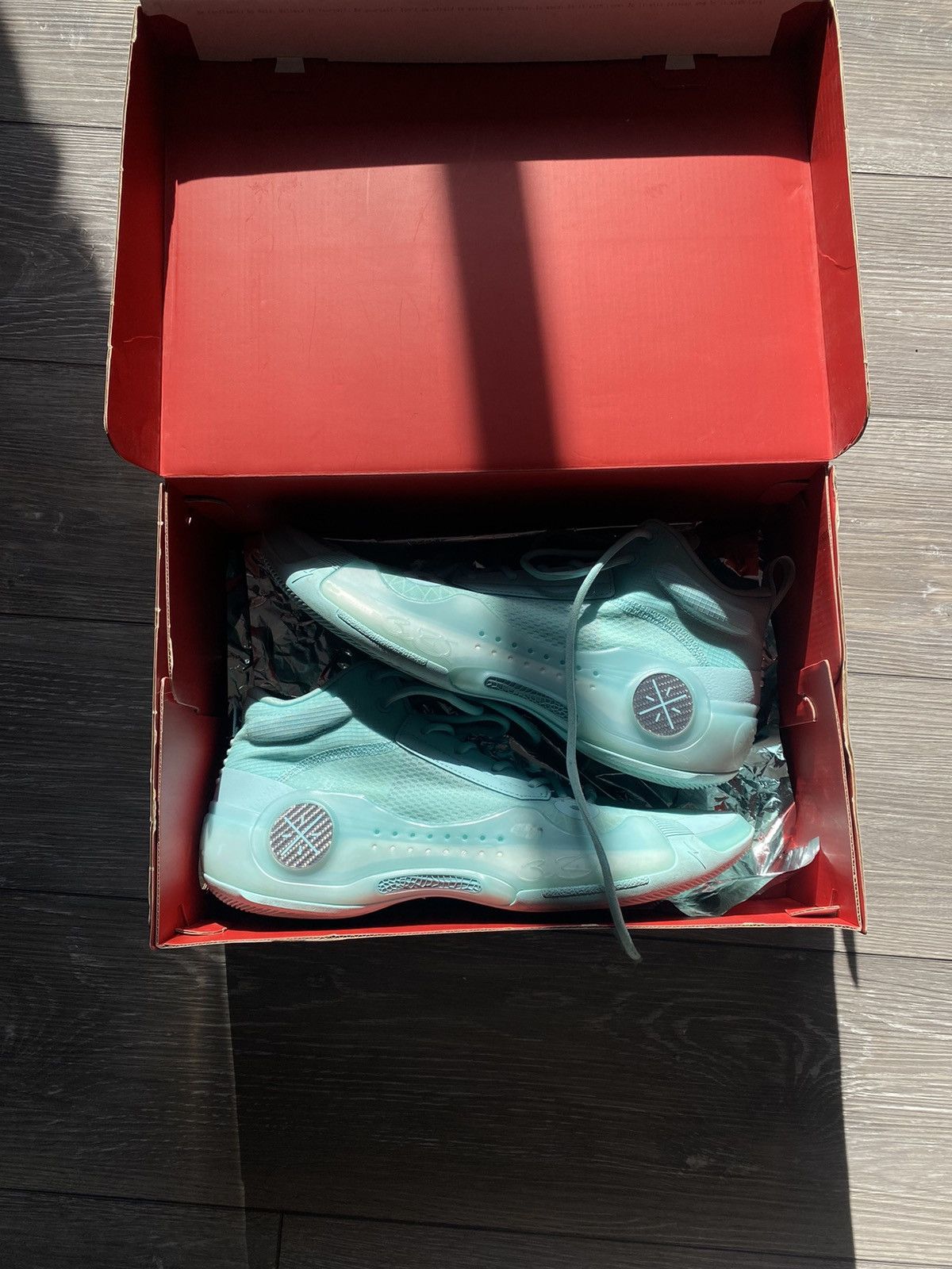 image of Li Ning Way Of Wade 10 Peppermint Shoes, Men's (Size 13)