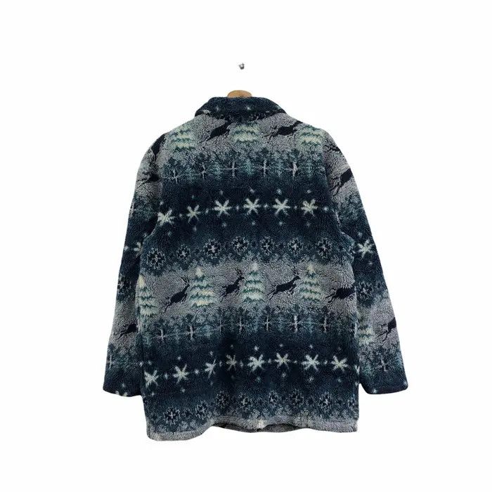 L.L. Bean Vtg 80’ L.L BEAN MAINE Navojo Aztec Parka Heavy Jacket Size L / US 10 / IT 46 - 2 Thumbnail