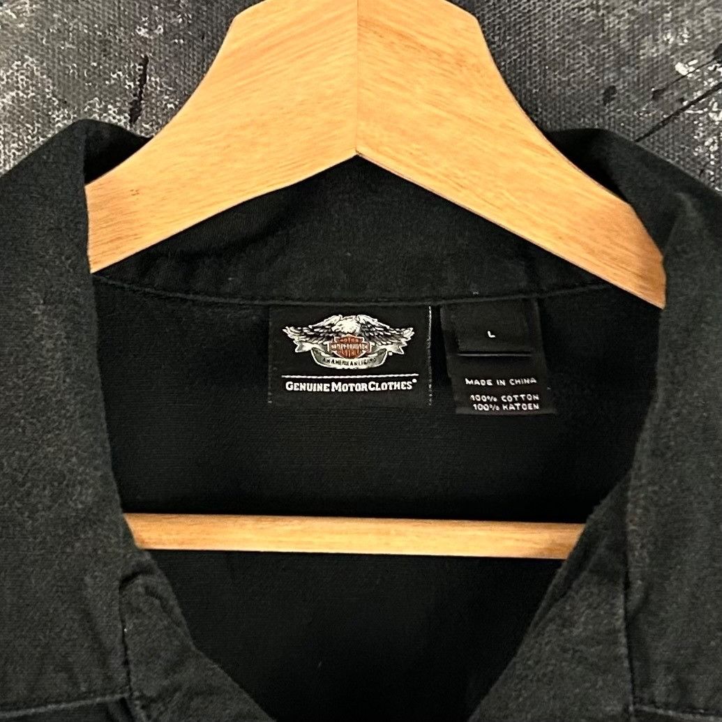 Harley Davidson Vintage 1990’s Harley Davidson button shirt Size US XL / EU 56 / 4 - 5 Thumbnail