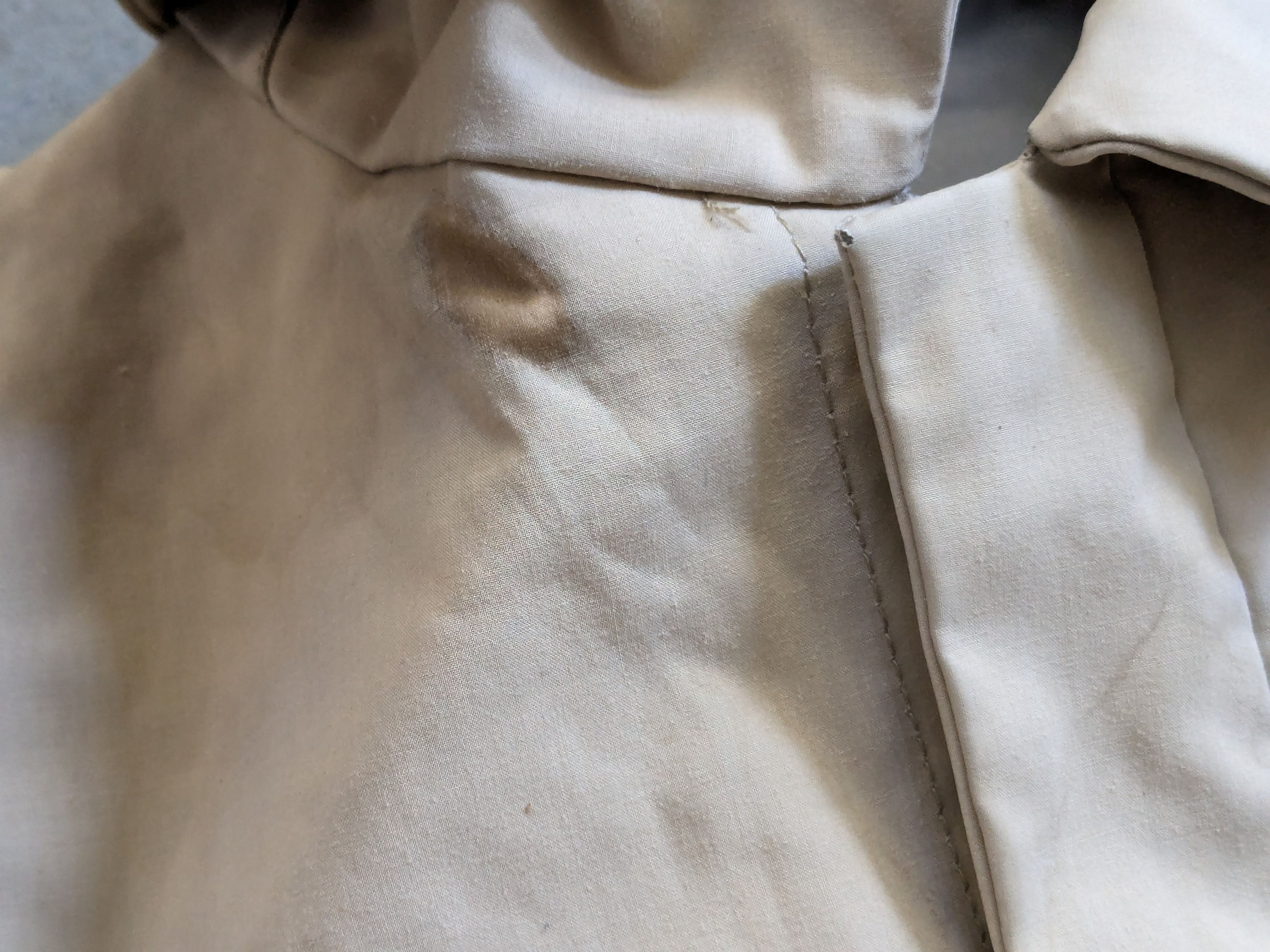 Prada Prada Jacket Beige Medium Cotton Bomber Zip Up Coat Size US M / EU 48-50 / 2 - 8 Thumbnail