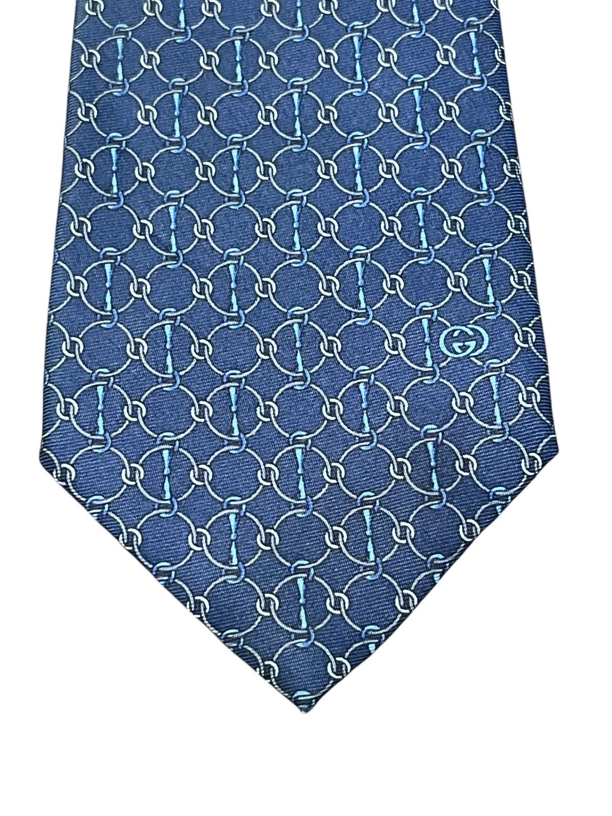 Gucci Vintage 90’s GUCCI Silk Necktie Made In ITALY NEW OLD STOCK Size ONE SIZE - 3 Thumbnail