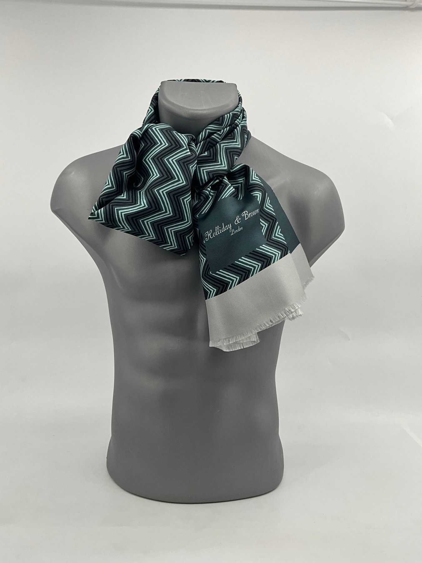 Holliday & Brown Silk scarf & pocket square Unsihned Size ONE SIZE - 8 Thumbnail