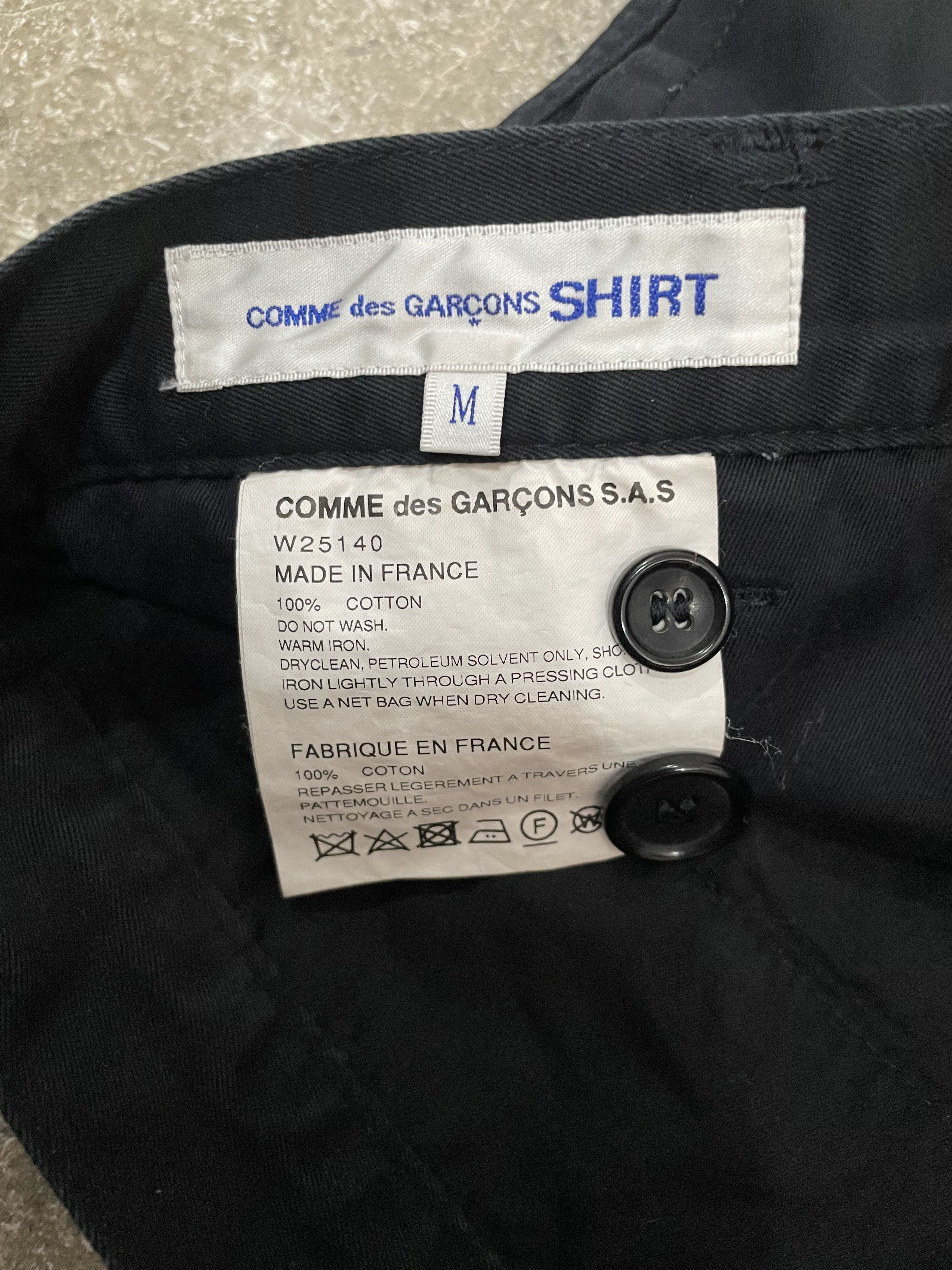 Comme des Garcons CDG Shirt - Crampled Cropped Pants Size US 34 / EU 50 - 5 Thumbnail
