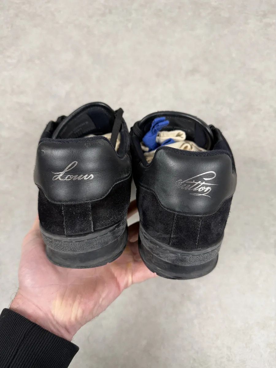 Louis Vuitton Louis Vuitton Trainer Black Exclu Employee Size US 9 / EU 42 - 9 Thumbnail