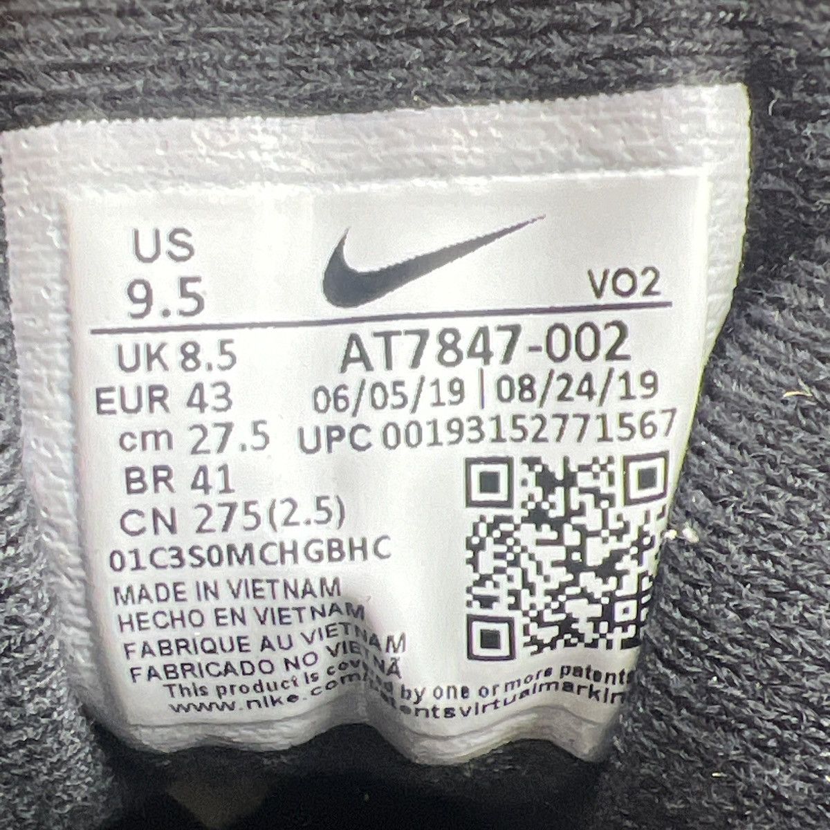 Nike Air barrage mid black Size US 9.5 / EU 42-43 - 9 Thumbnail