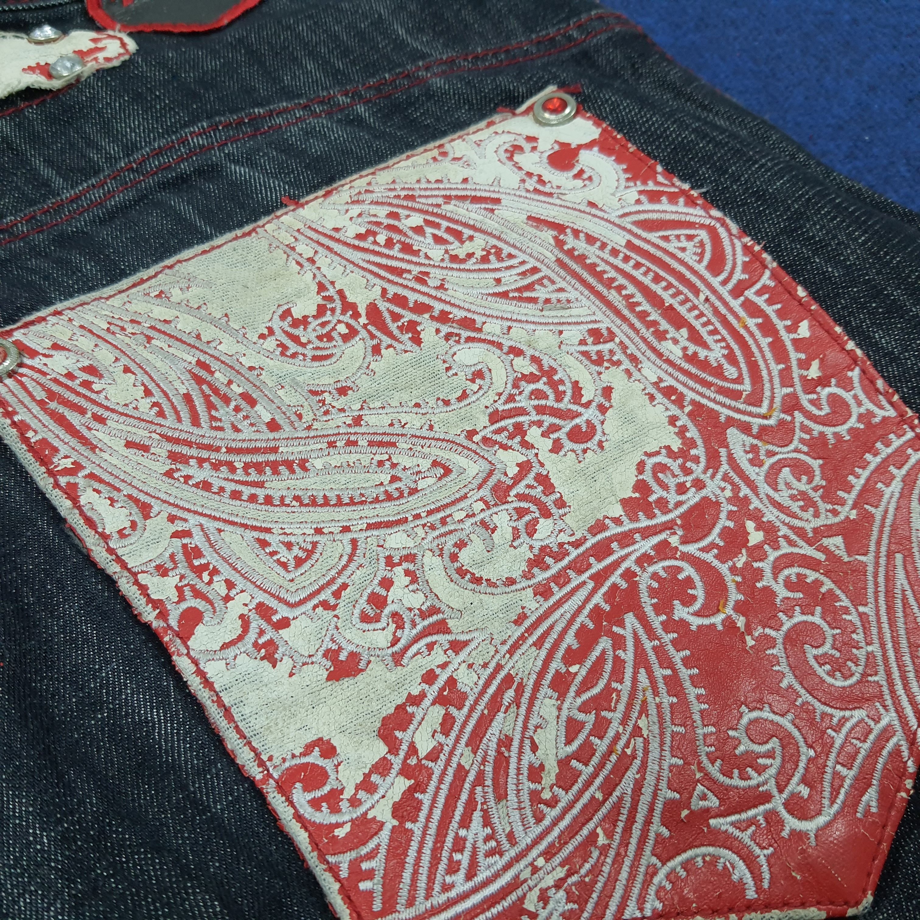 Other Vintage K.A.D. Clothing Co. Streetwear Jeans C235N2 Size US 34 / EU 50 - 17 Thumbnail