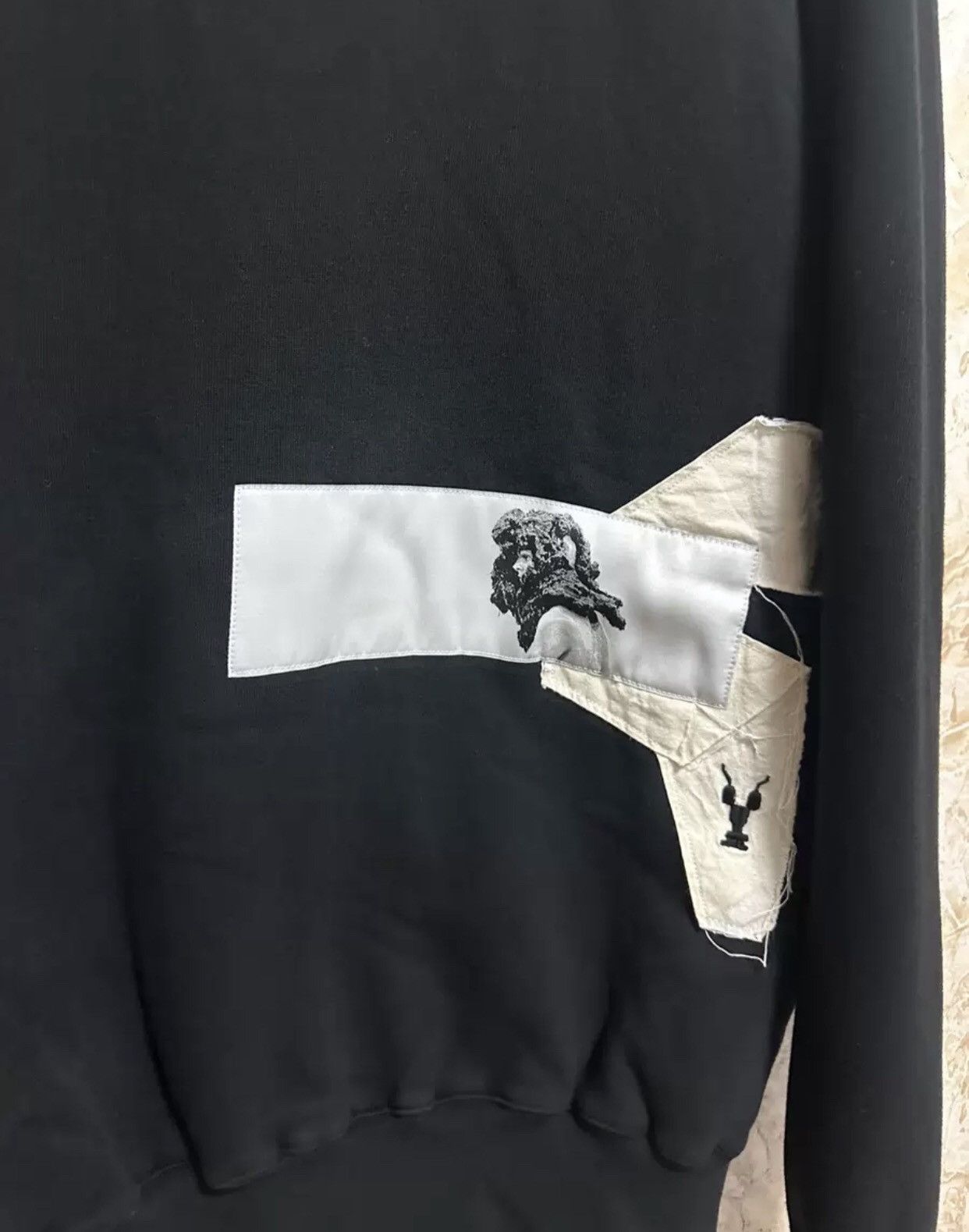 Rick Owens Rick Owens RO portrait patch hoodie long sleeved Size M / US 6-8 / IT 42-44 - 3 Thumbnail