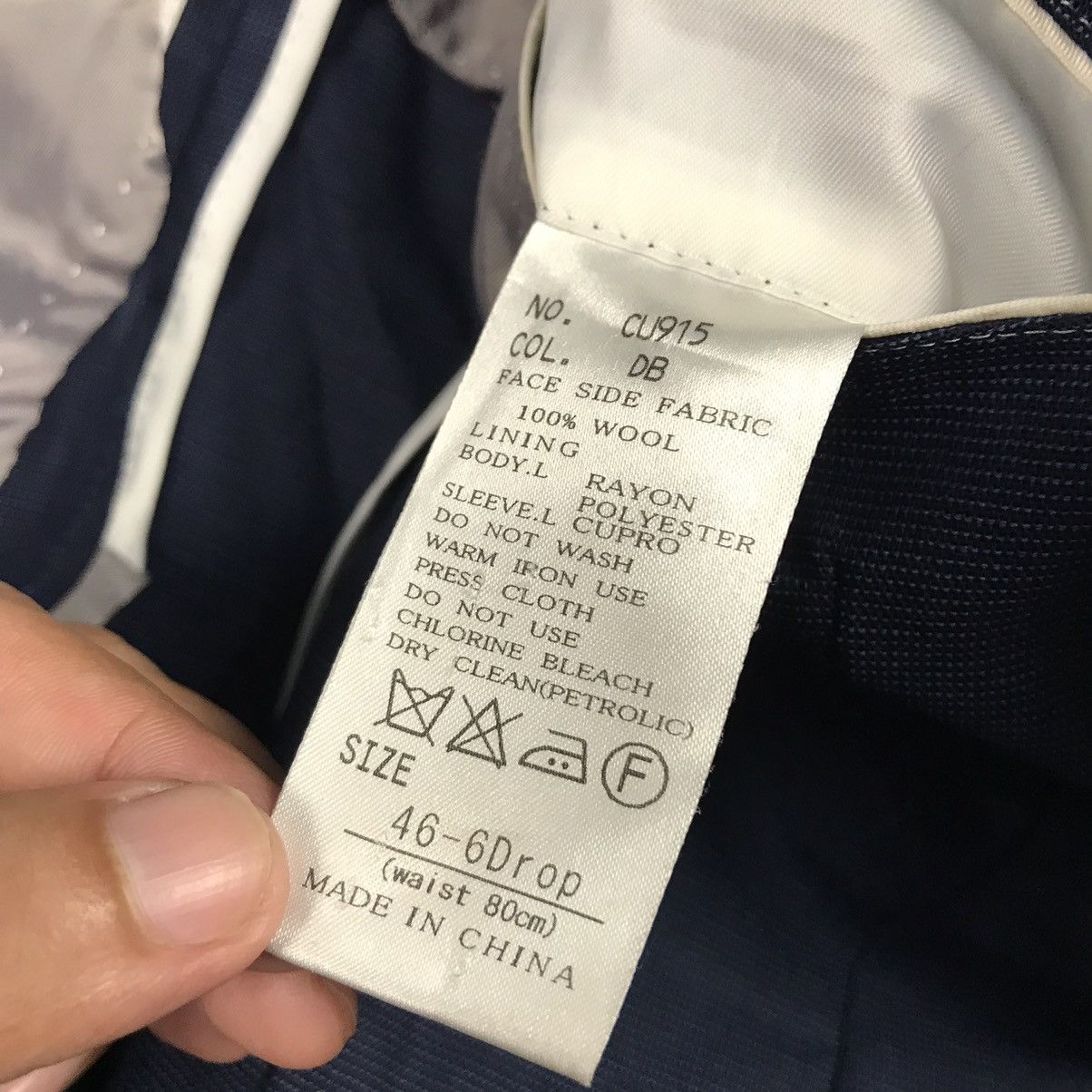 Japanese Brand × Loro Piana LORO PIANA CLASSIC BLAZER JAPAN COAT JACKET Size 46R - 11 Thumbnail