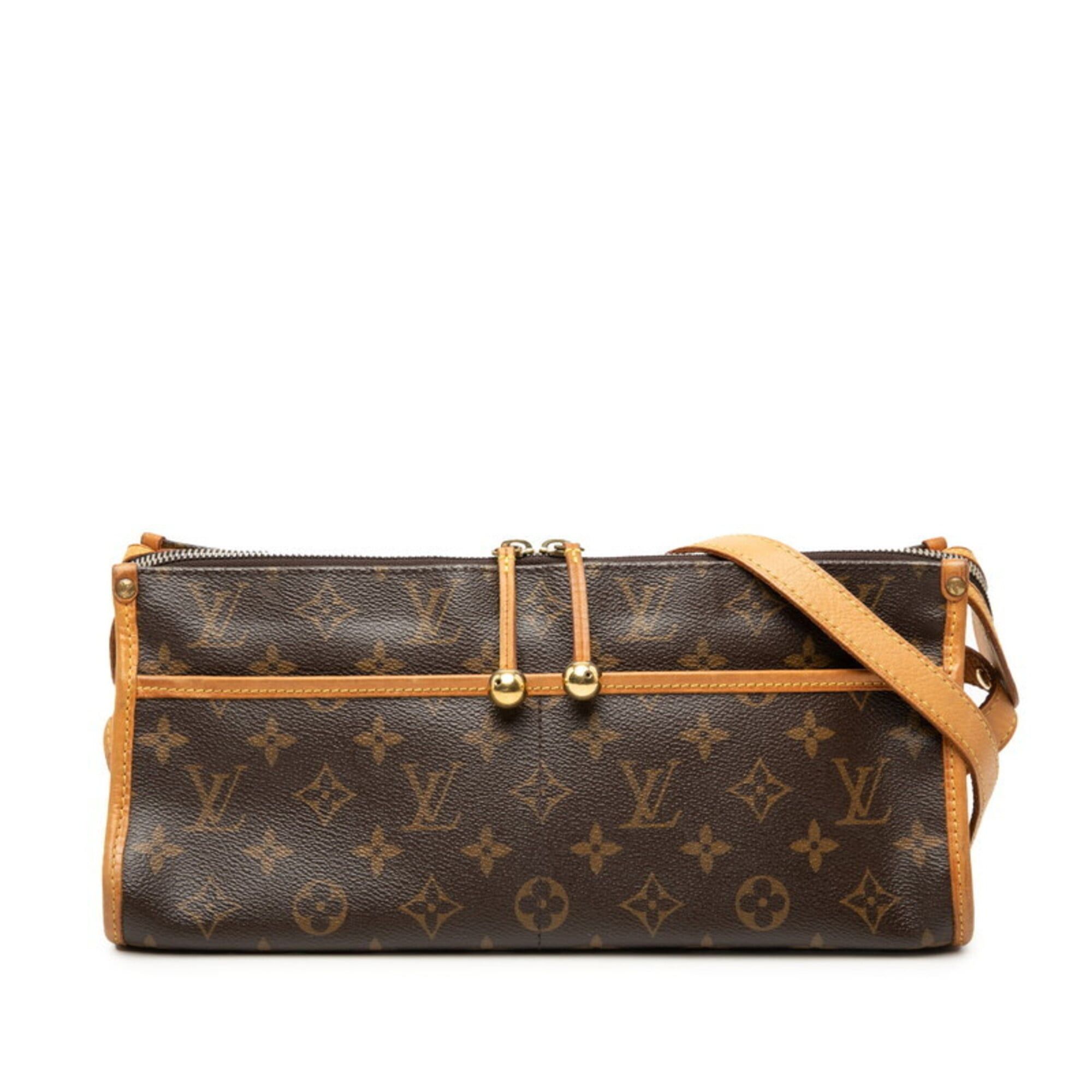 Louis Vuitton Louis Vuitton Monogram Popincourt Long Crossbody Shoulder Bag M40008 Brown Leather Women's LOUIS VUITTON Size ONE SIZE - 1 Thumbnail