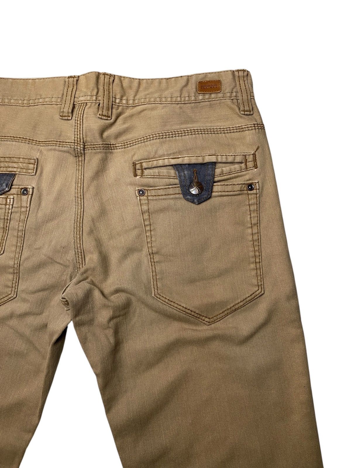 If Six Was Nine 2000's Nicole Club Flared Buckle Multipocket Pants Size US 31 - 10 Thumbnail