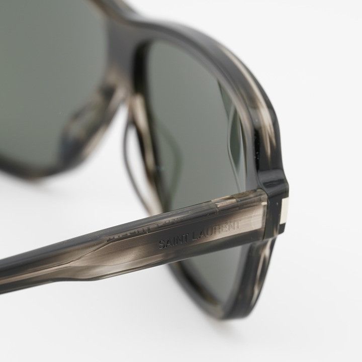 Saint Laurent Paris Saint Laurent SL609 CAROLYN 004 Sunglasses Havana Aviator Size ONE SIZE - 6 Thumbnail