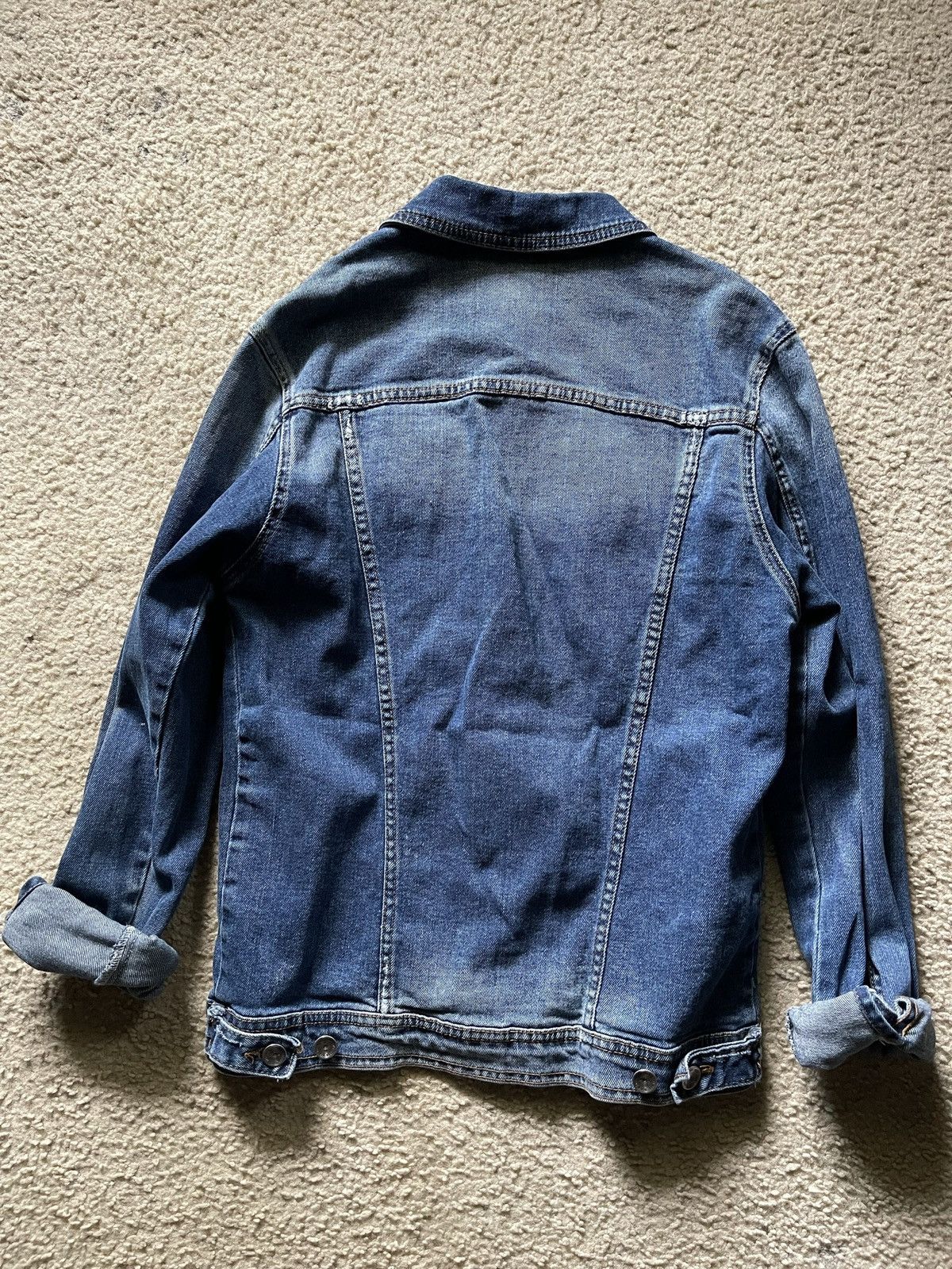 Zara Zara Distressed Denim Jacket Size US S / EU 44-46 / 1 - 4 Thumbnail