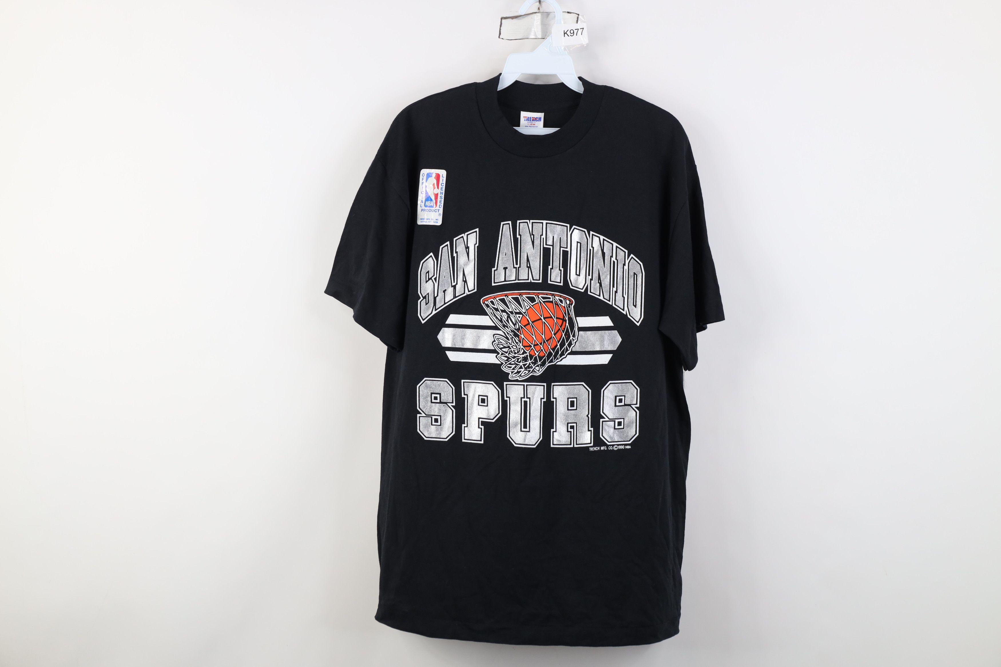 Deadstock Vintage 90s San Antonio Spurs Basketball T-Shirt