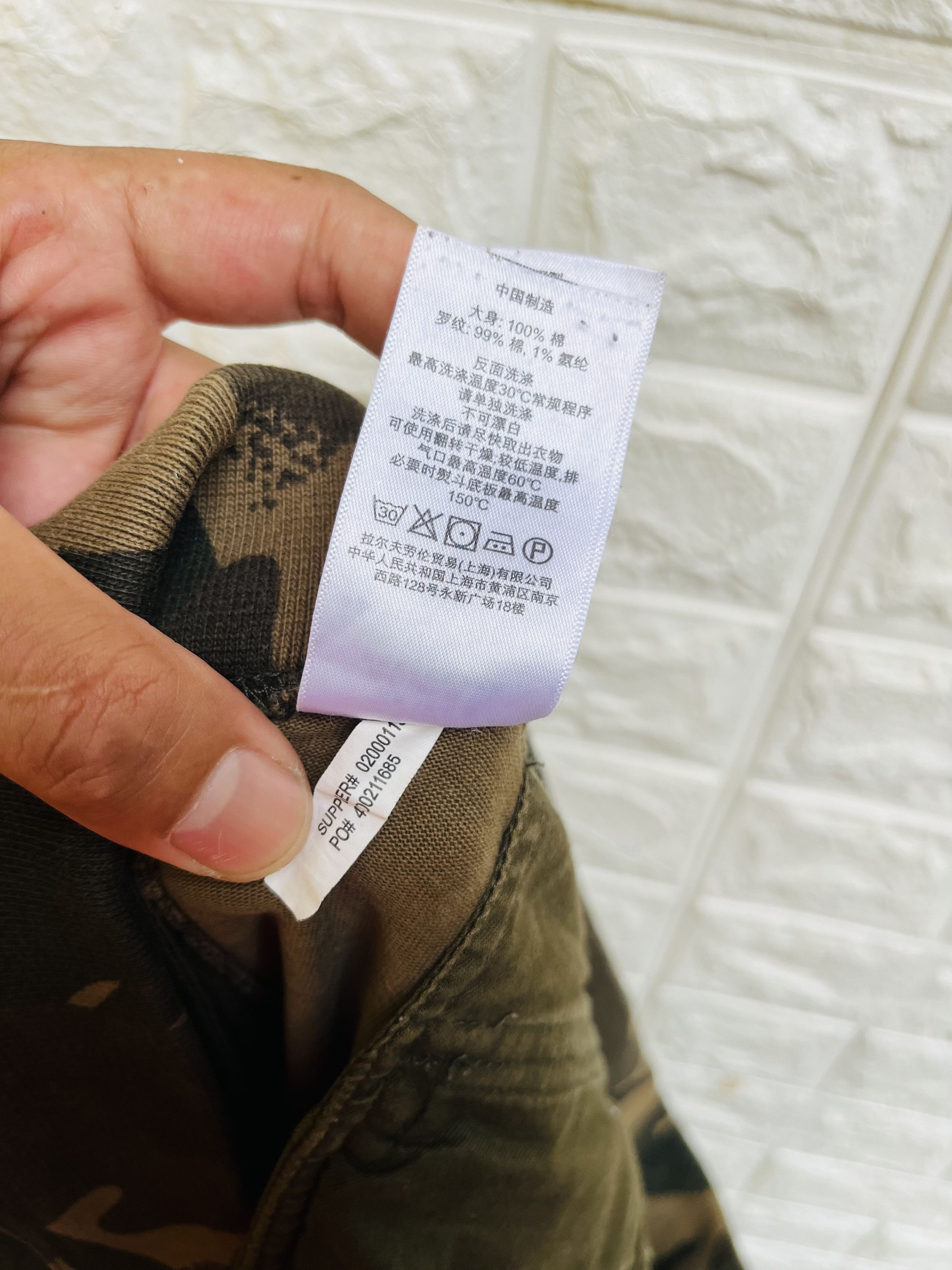Japanese Brand × Polo Ralph Lauren × Vintage Vintage Polo Ralph Lauren Camouflage Japan Designer Fashion Size US 36 / EU 52 - 14 Thumbnail