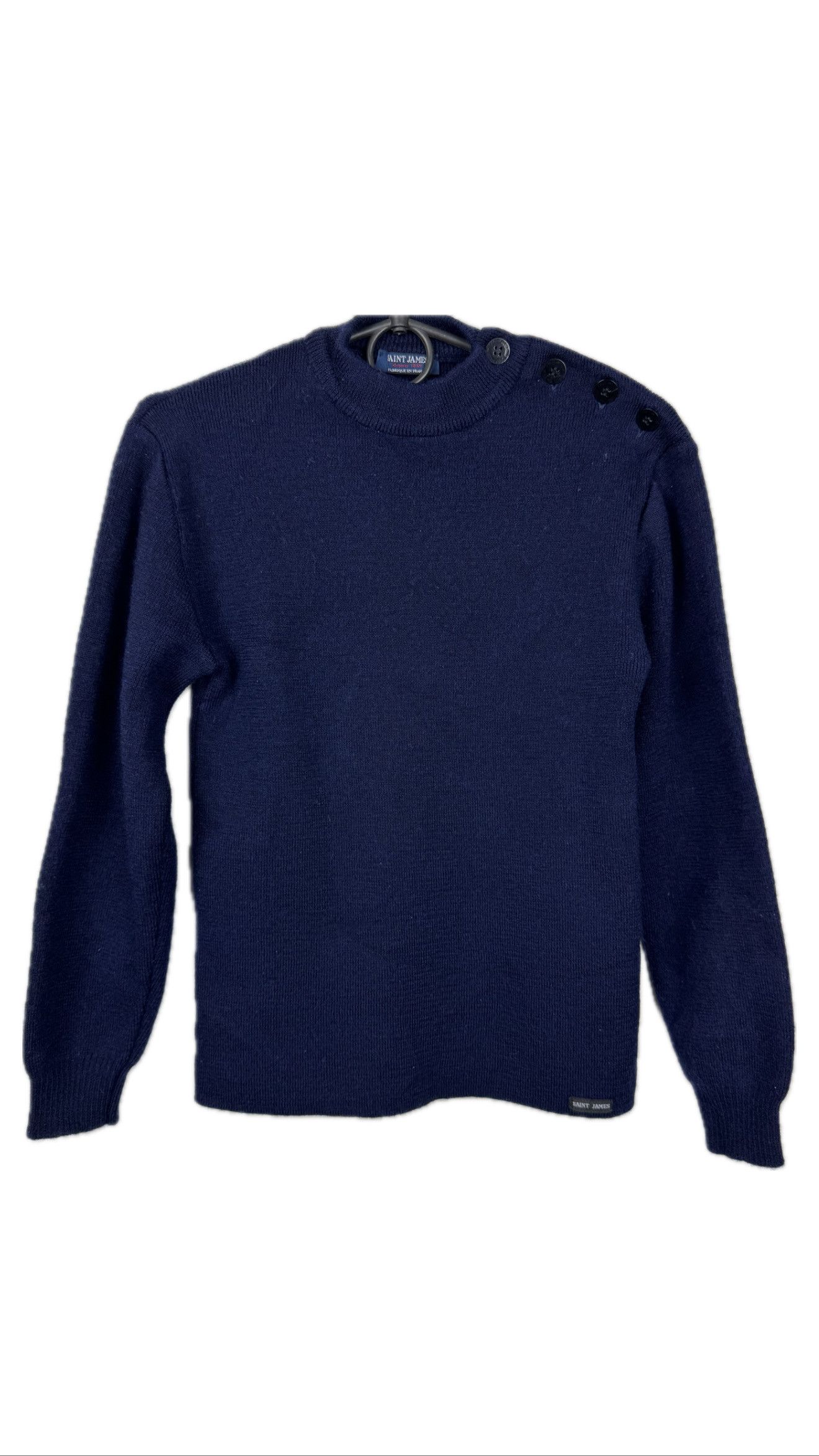 Saint James Saint James Wool Sweater Size 13 Made in France Size ONE SIZE - 1 Thumbnail