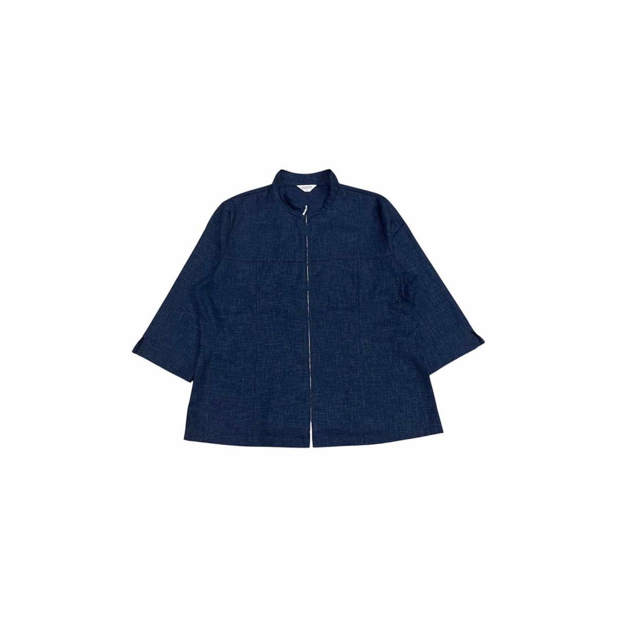 Japanese Brand 🔥Vintage Giorgio Festa Zip Shirt 3/4 Sleeve Japanese Style Size US L / EU 52-54 / 3 - 7 Thumbnail