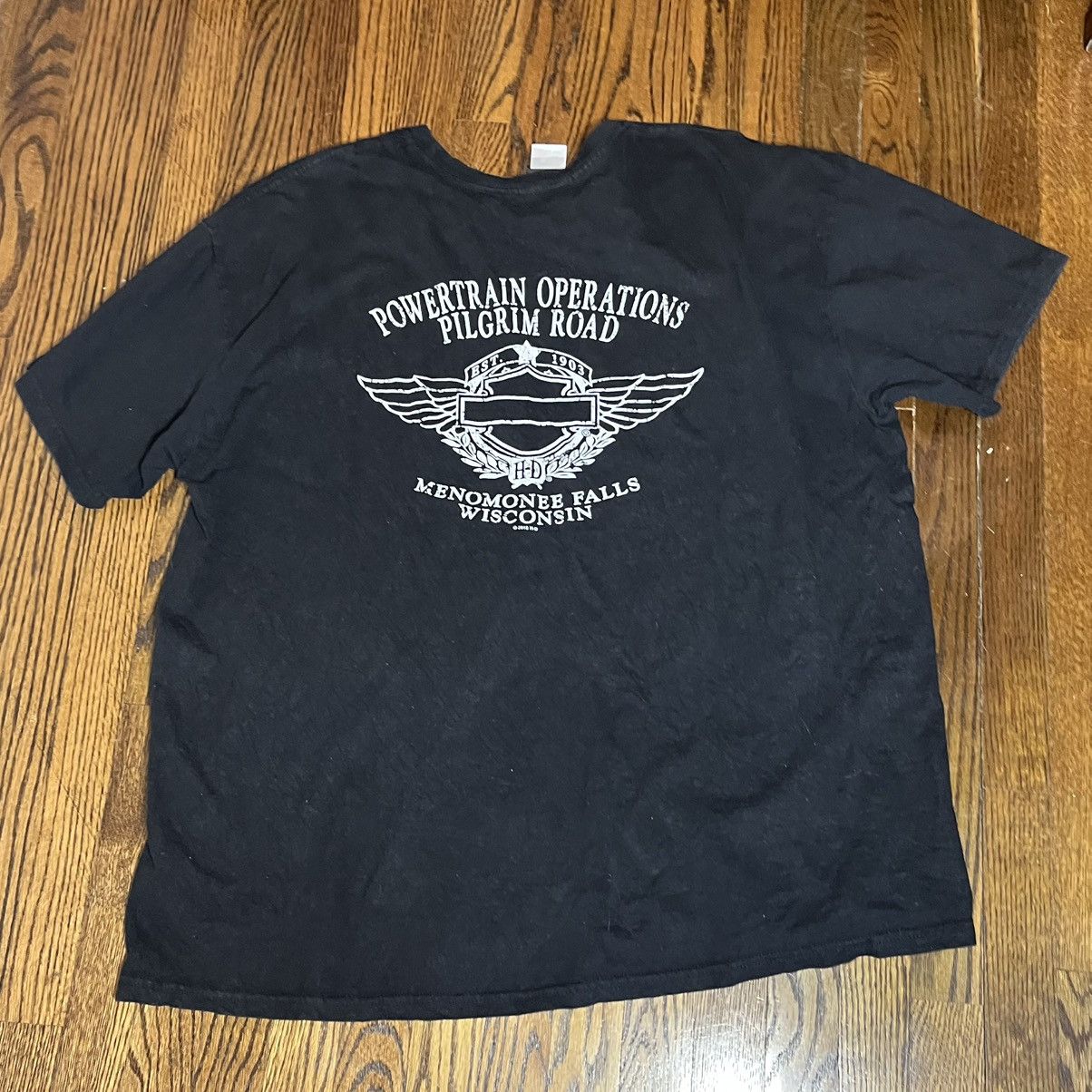 Harley Davidson Harley Davidson T-shirt Bald Eagle Powertrain Operations 3XL Size US XXL / EU 58 / 5 - 3 Thumbnail