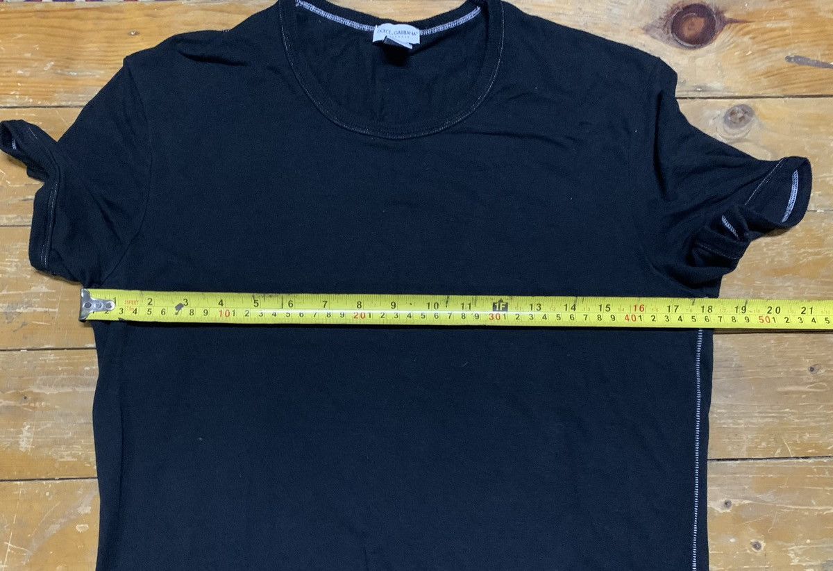 Designer Hype Dolce & Gabbana Underwear Black Minimalist Plain Tee Size US S / EU 44-46 / 1 - 5 Thumbnail