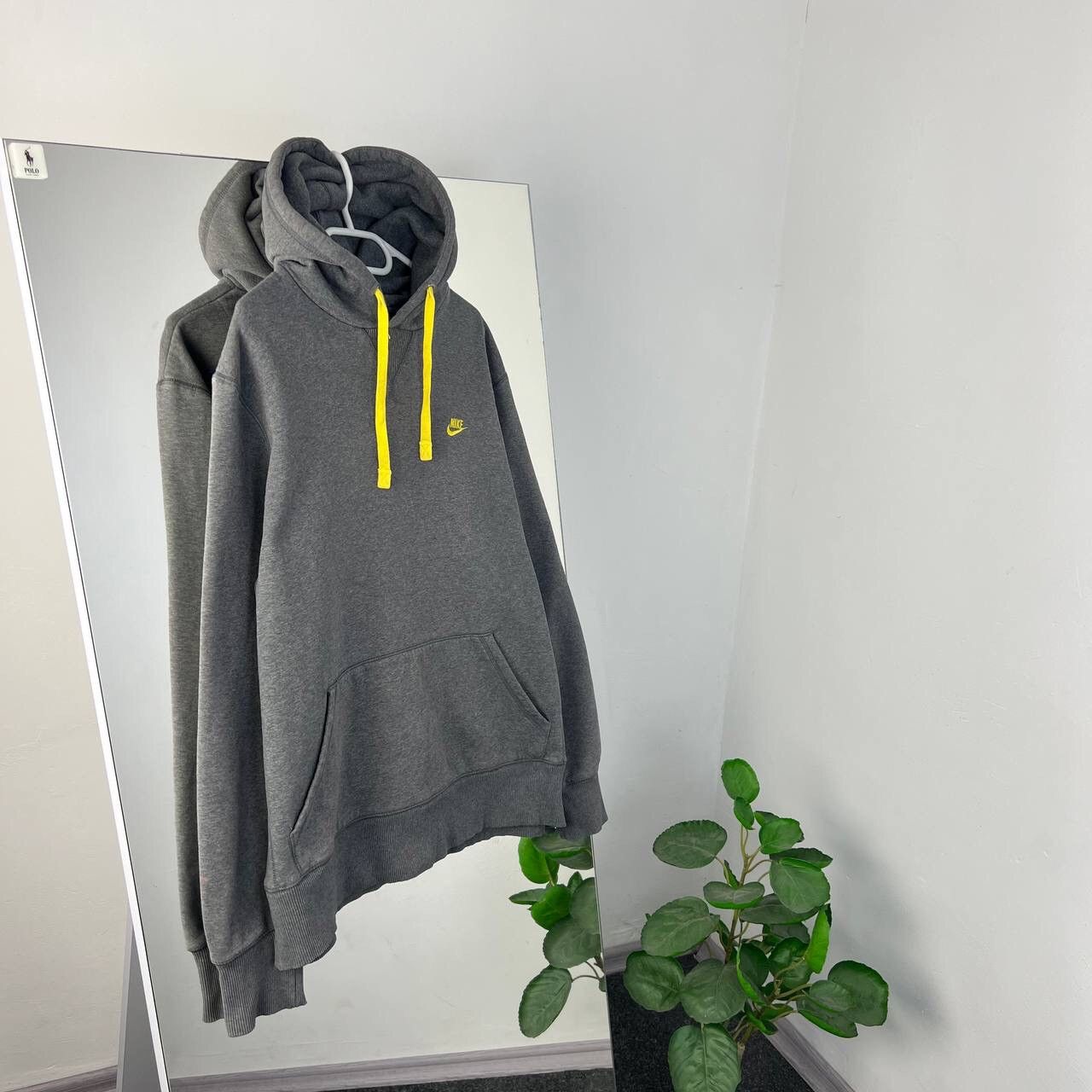 Vintage Mini Swoosh Nike Vintage Hoodie Y2K Style Oversized Baggy Size US XL / EU 56 / 4 - 1 Thumbnail
