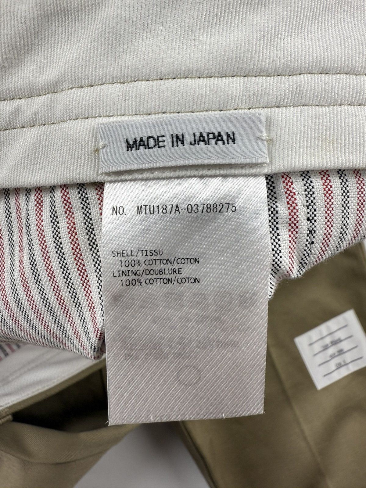 Thom Browne Thom Browne Cotton Twill Chino Trouser Size US 36 / EU 52 - 10 Thumbnail