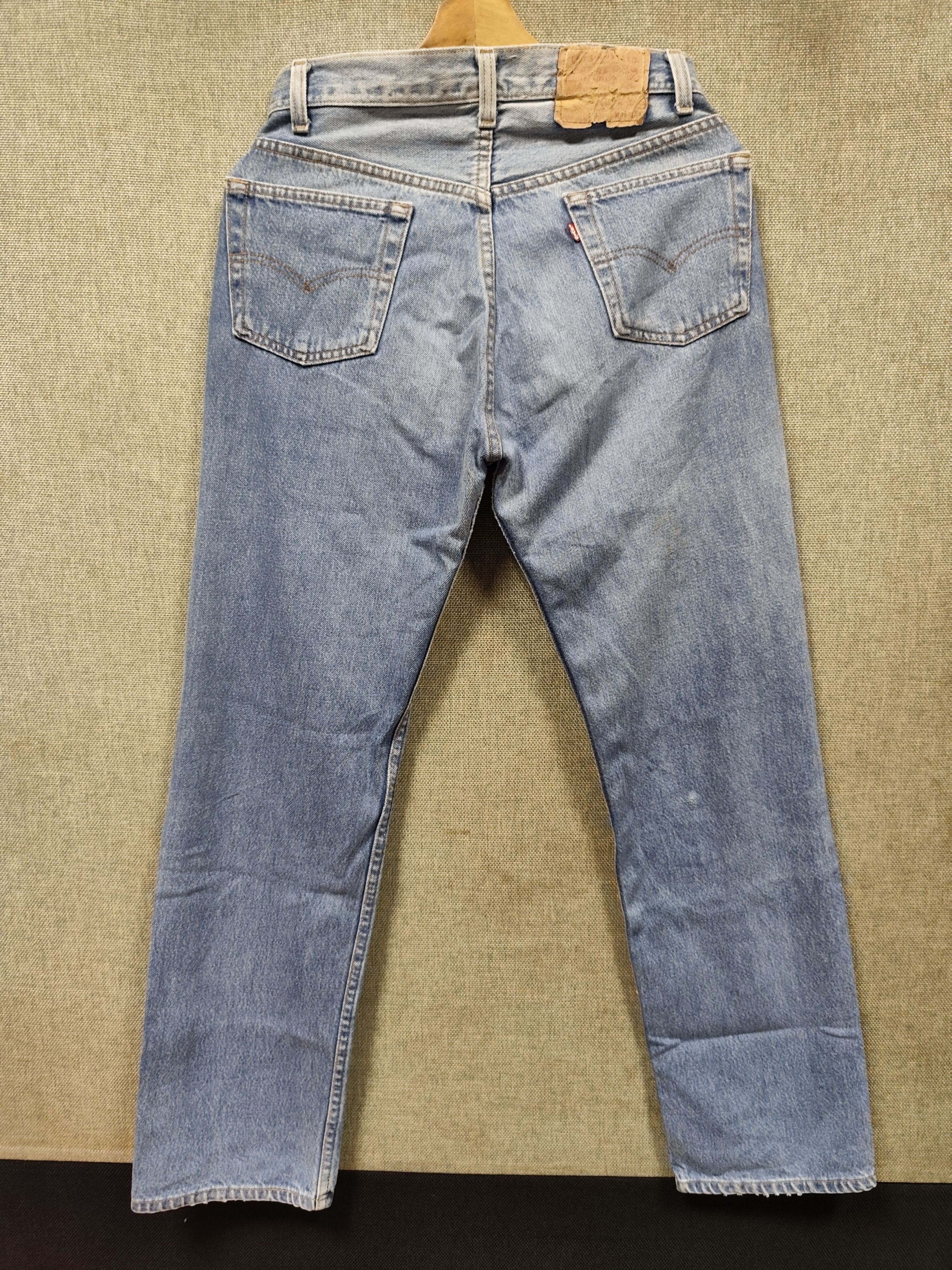 Levi's Vintage 80s Levis 501 stamp button 552 jeans Size US 29 - 2 Thumbnail