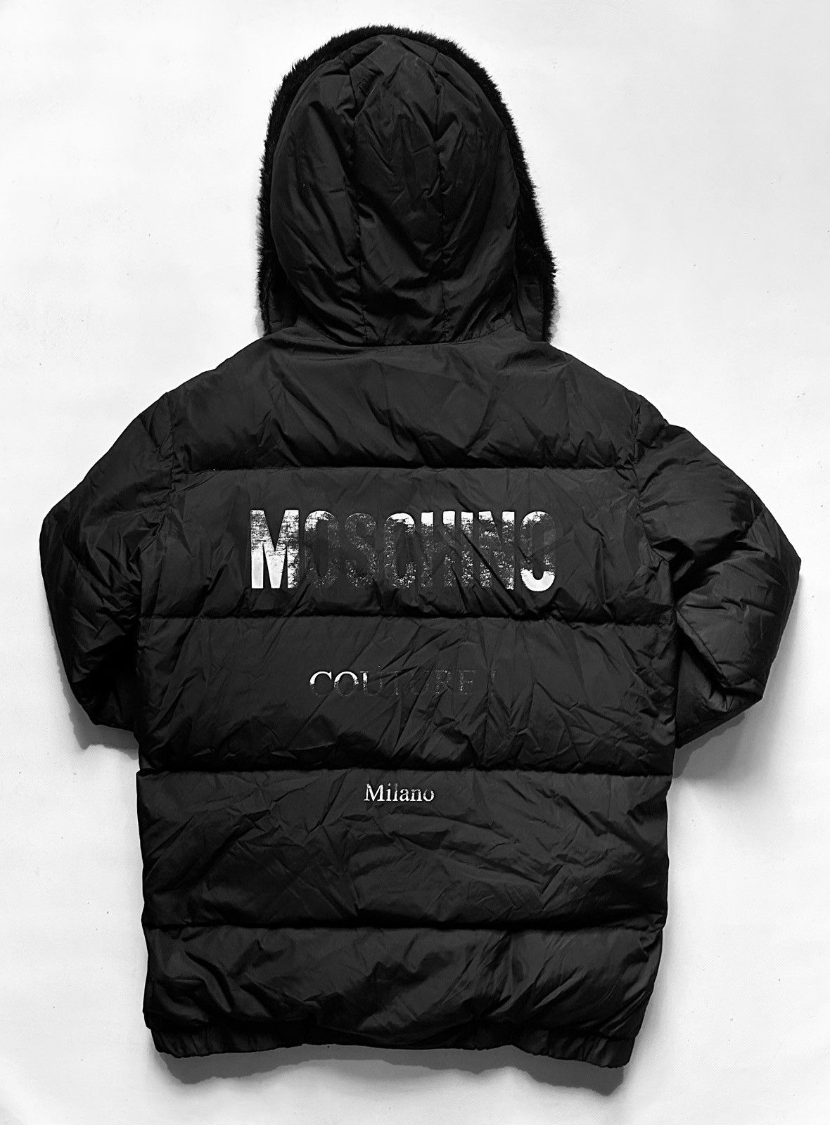 Moschino Moschino Couture Black Down Jacket Size M / US 6-8 / IT 42-44 - 3 Thumbnail