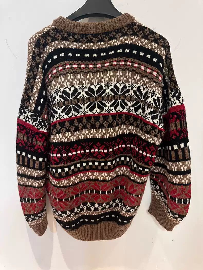 Martine Rose Martine Rose AW22 Merino Wool Fair Isle Knit Sweater -2507 Size US M / EU 48-50 / 2 - 2 Thumbnail