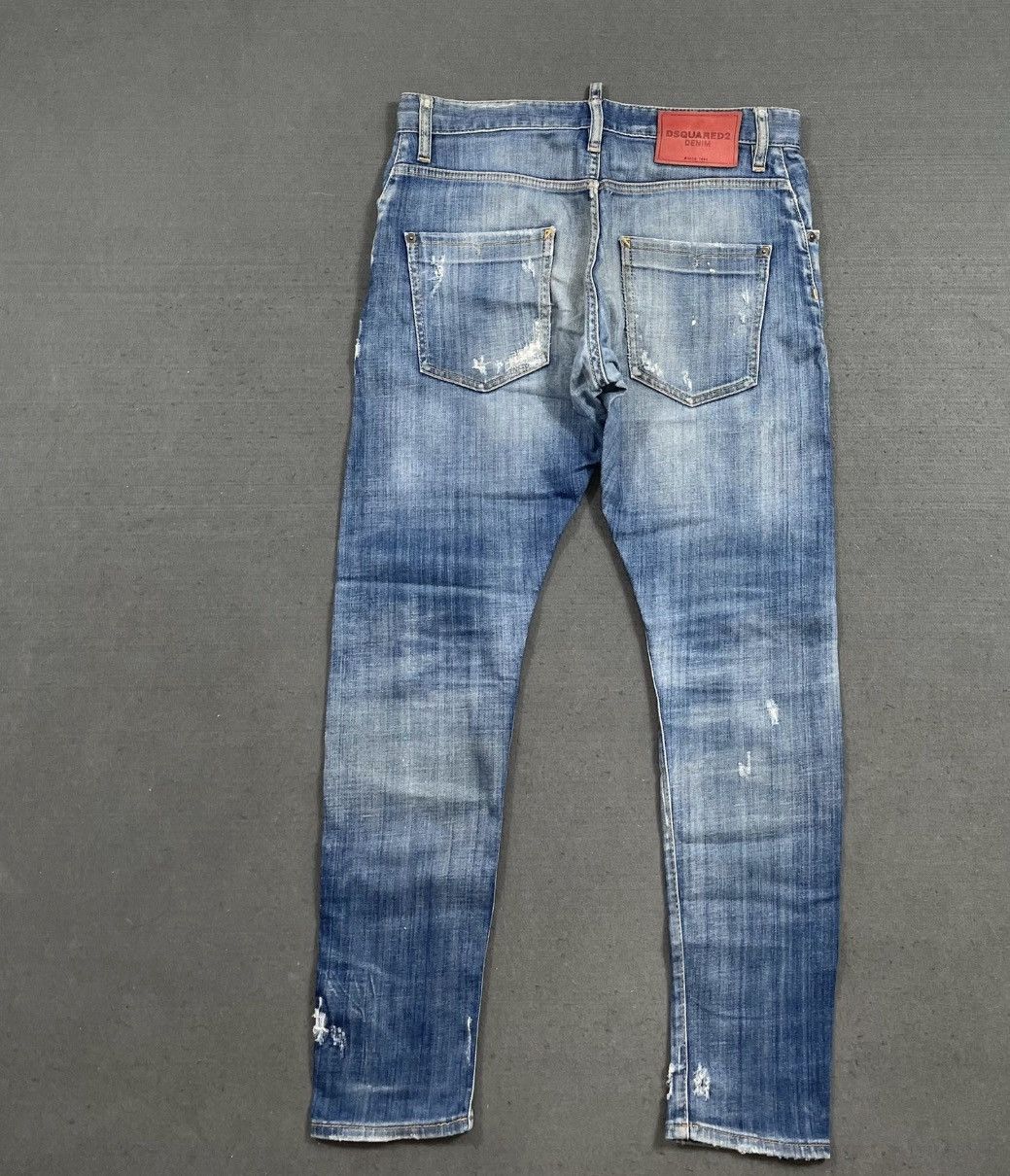 Dsquared2 Dsquared2 D2 Washed Splash Paint Distressed Jeans J16 Size US 28 / EU 44 - 2 Thumbnail