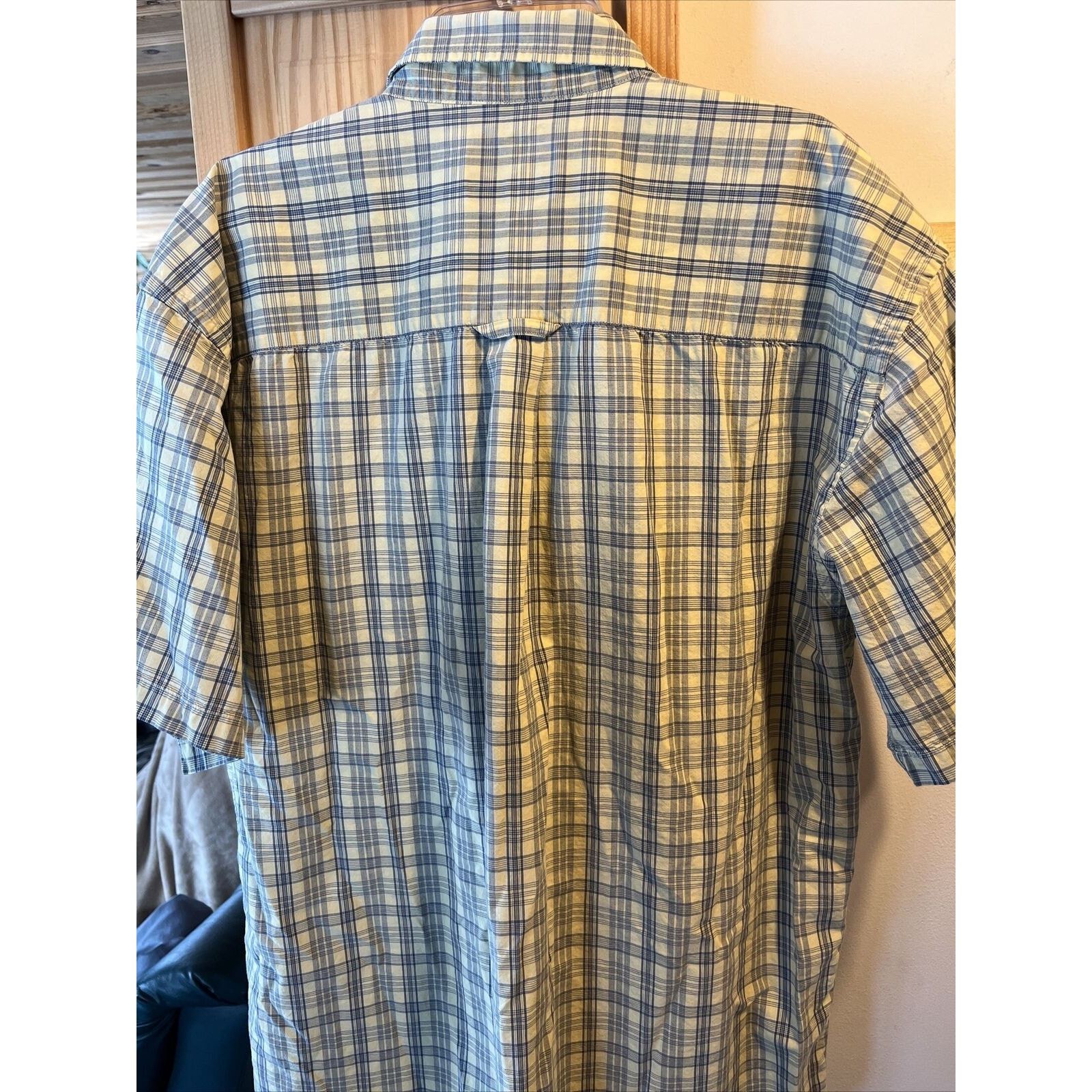 Pendleton Pendleton Men’s Large Yellow Check SS Button Up Cotton Shirt Size US L / EU 52-54 / 3 - 7 Thumbnail