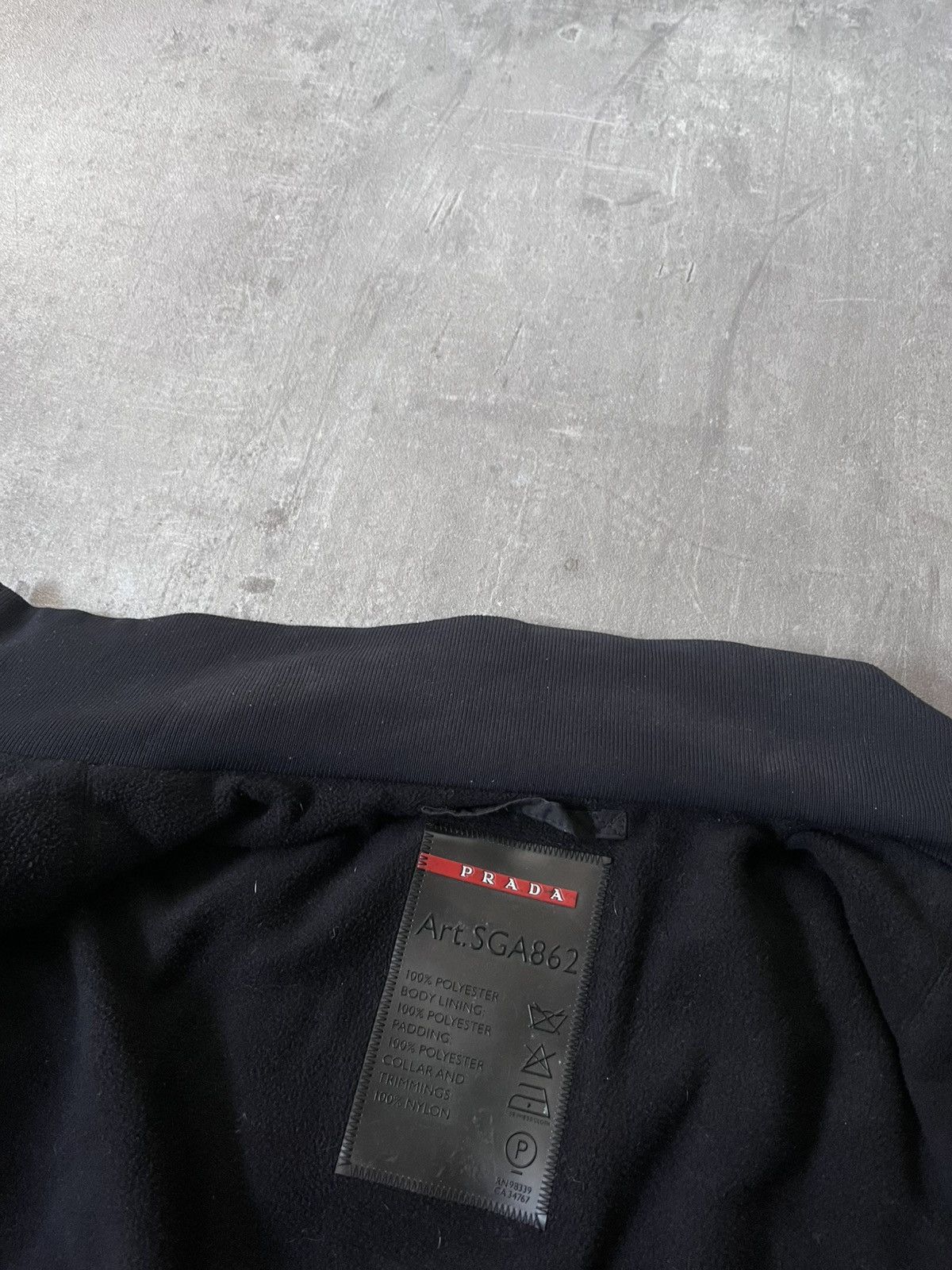 Prada Prada F/W 2007 Bomber jacket black nylon Size US L / EU 52-54 / 3 - 15 Thumbnail