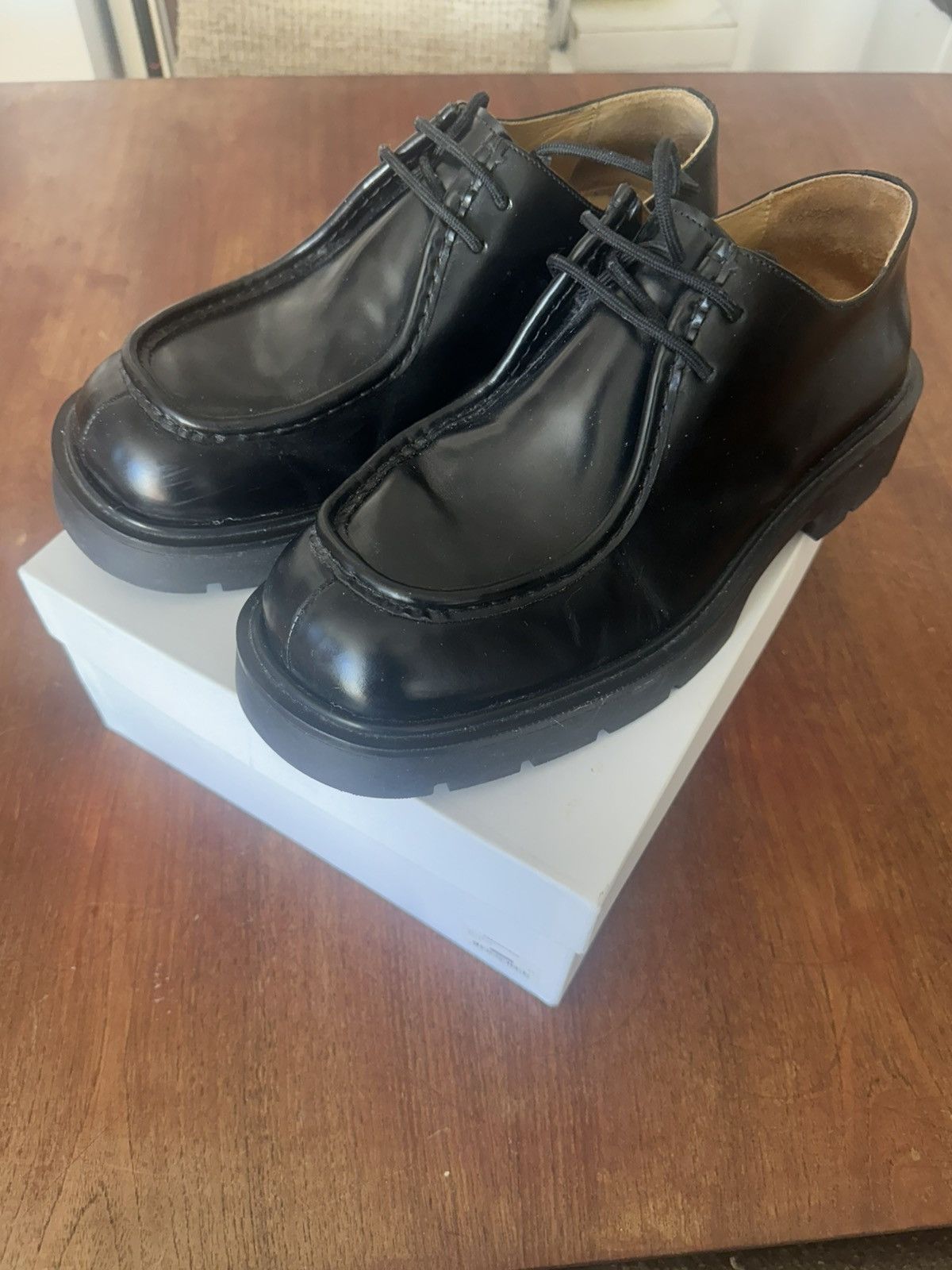 Sandro Sandro patent leather derby shoes, EU 45 Size US 12 / EU 45 - 5 Thumbnail