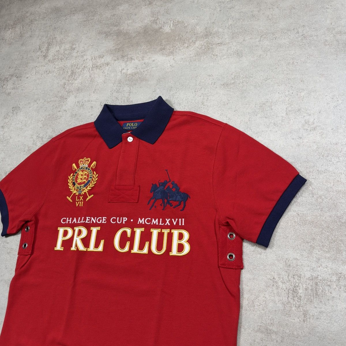 Ralph Lauren Ralph Lauren PRL Club Red Polo Shirt /Size M/Custom Fit Size US M / EU 48-50 / 2 - 2 Thumbnail