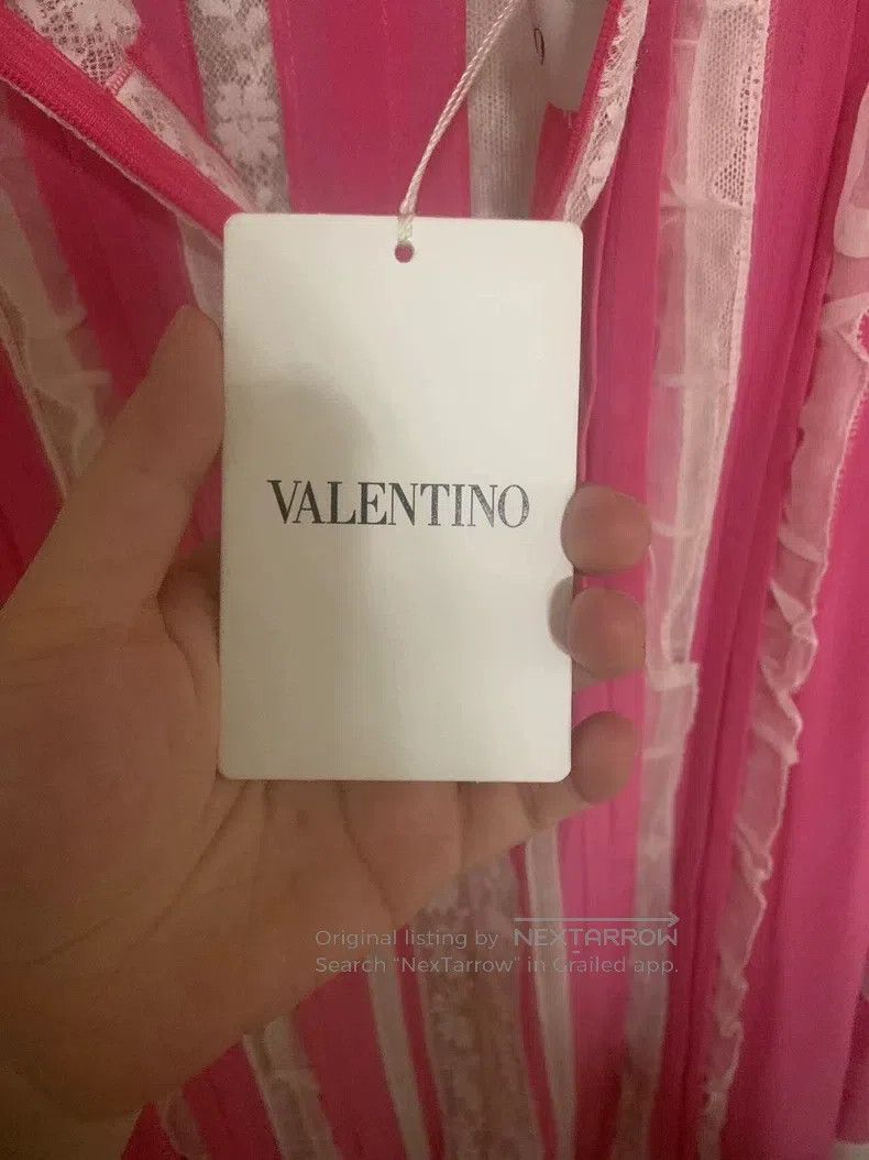 Valentino Valentino Pink lace shirt Size M / US 6-8 / IT 42-44 - 8 Thumbnail
