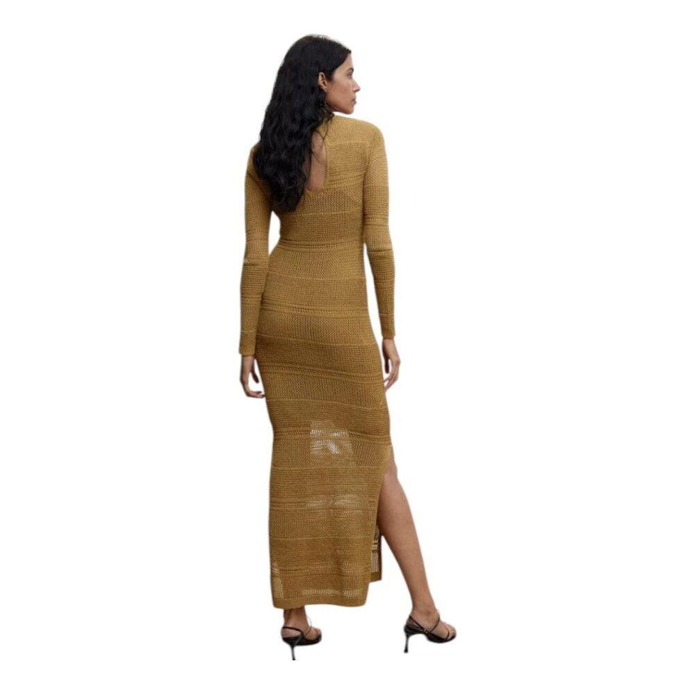 Designer CT1996 MNG Knitted dress with open back XL Size XL / US 12-14 / IT 48-50 - 5 Thumbnail