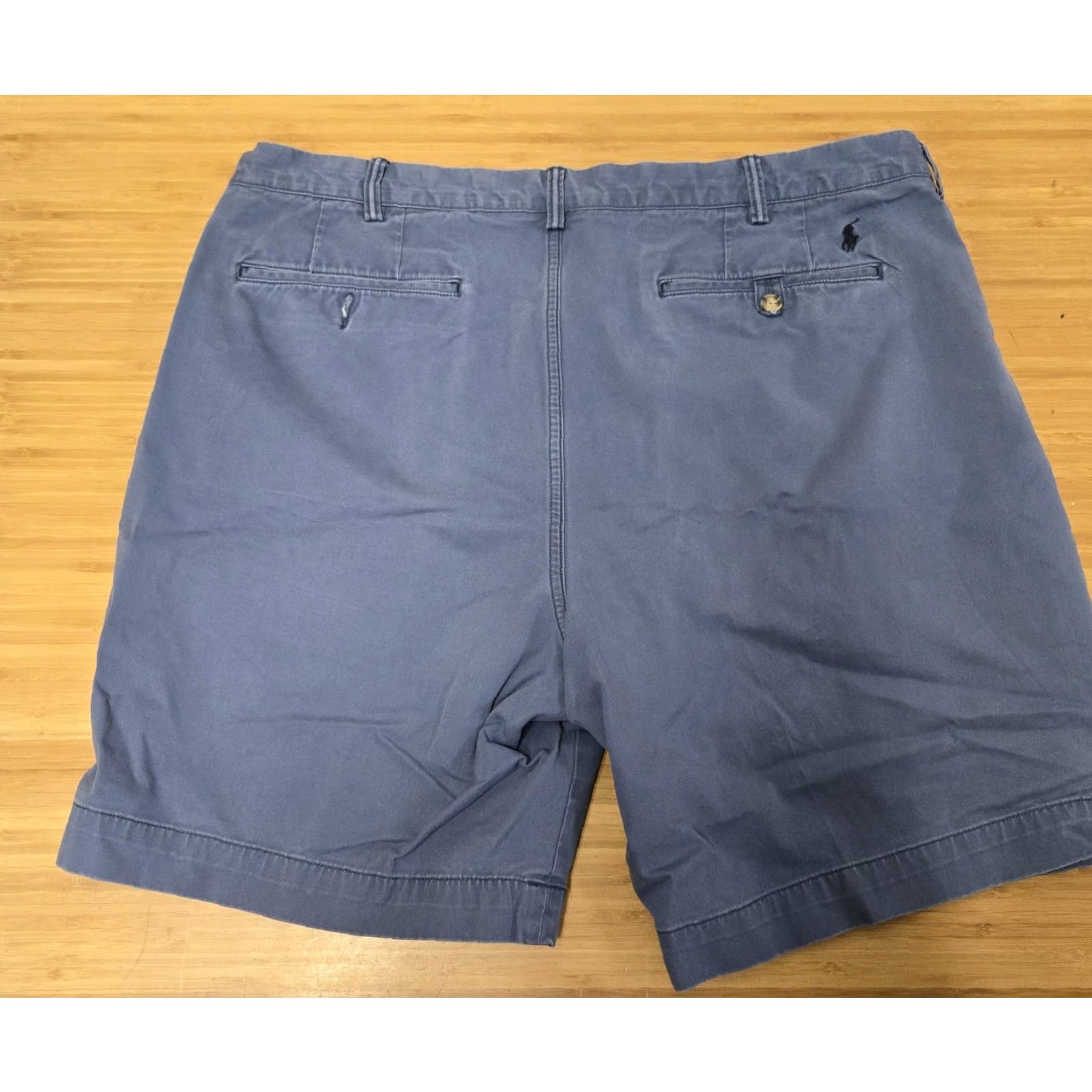 Polo Ralph Lauren Polo Ralph Lauren Shorts Mens 40 Chino Stretch Classic Fit Twill Blue The Polo Chino Mens Shorts 40 Blue Size US L / EU 52-54 / 3 - 4 Thumbnail