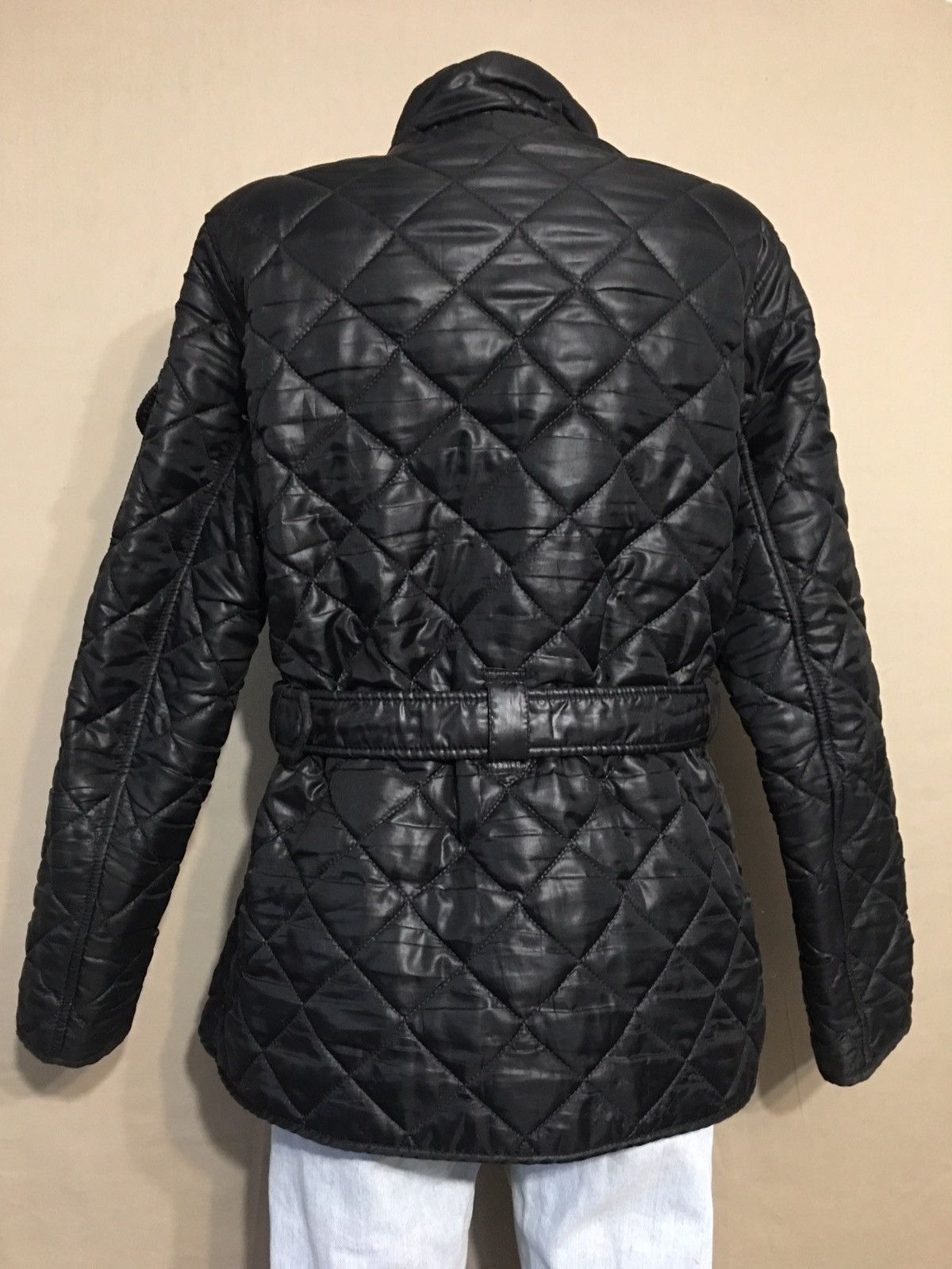 Barbour BARBOUR International Black Womens Jacket Coat UK 14 Size L / US 10 / IT 46 - 7 Thumbnail