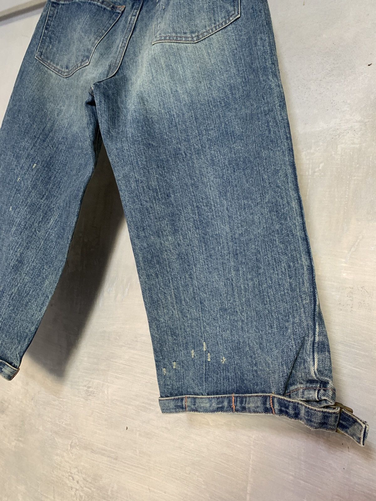 Tsumori Chisato Issey Miyake Tsumori Chisato Distressed Short Pants Denim Size US 30 / EU 46 - 12 Thumbnail