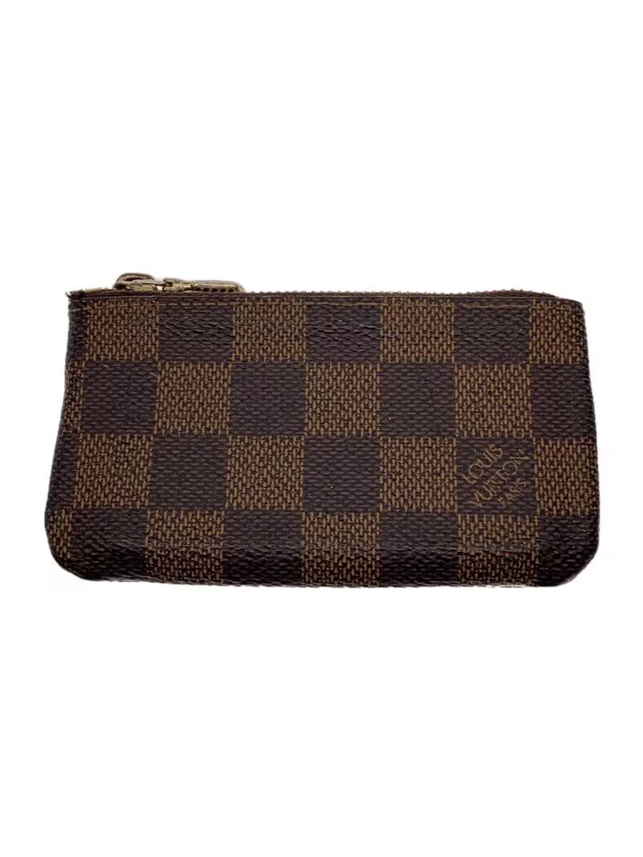 Louis Vuitton Louis Vuitton Damier Ebene Pochette Cle Brown Size ONE SIZE - 1 Thumbnail