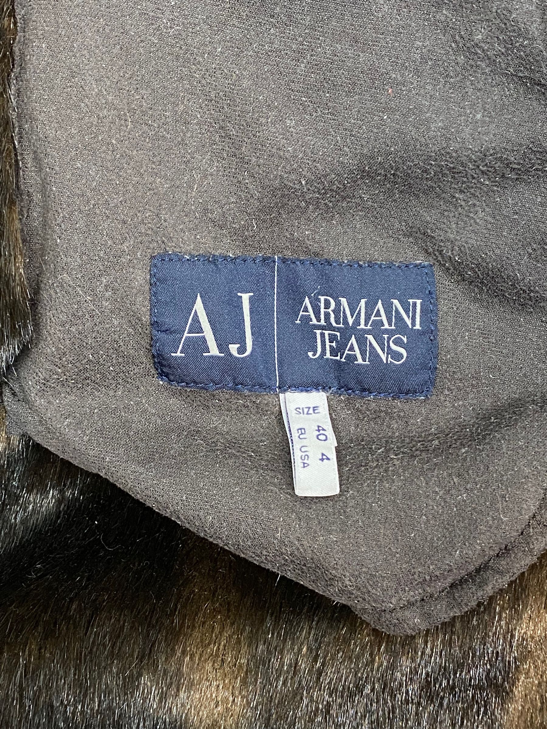 Armani Armani Reversible Faux Fur Coat size US 4 Size S / US 4 / IT 40 - 13 Thumbnail