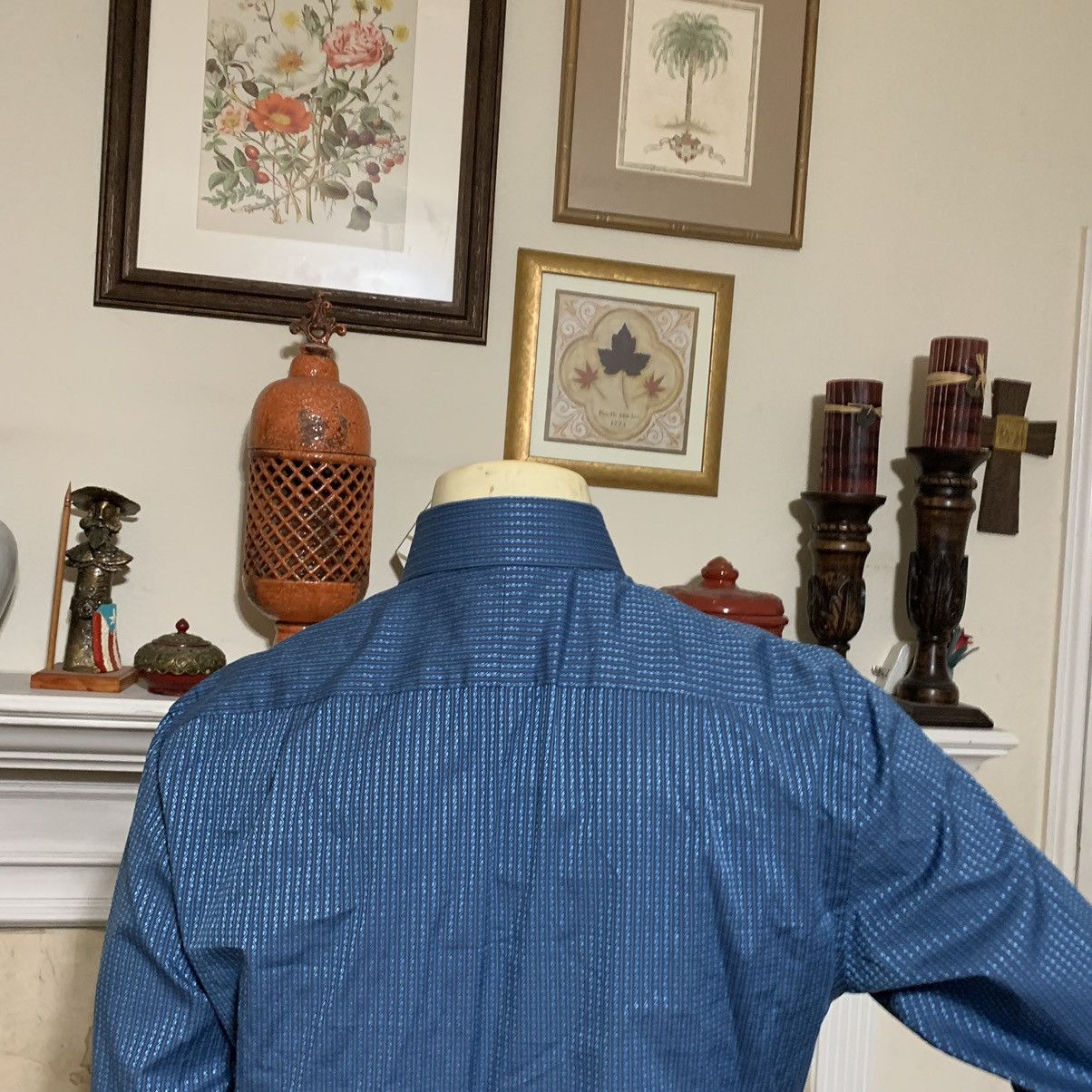 Ted Baker TB Endurance Superfine Cotton FC dress shirt Size US L / EU 52-54 / 3 - 7 Thumbnail