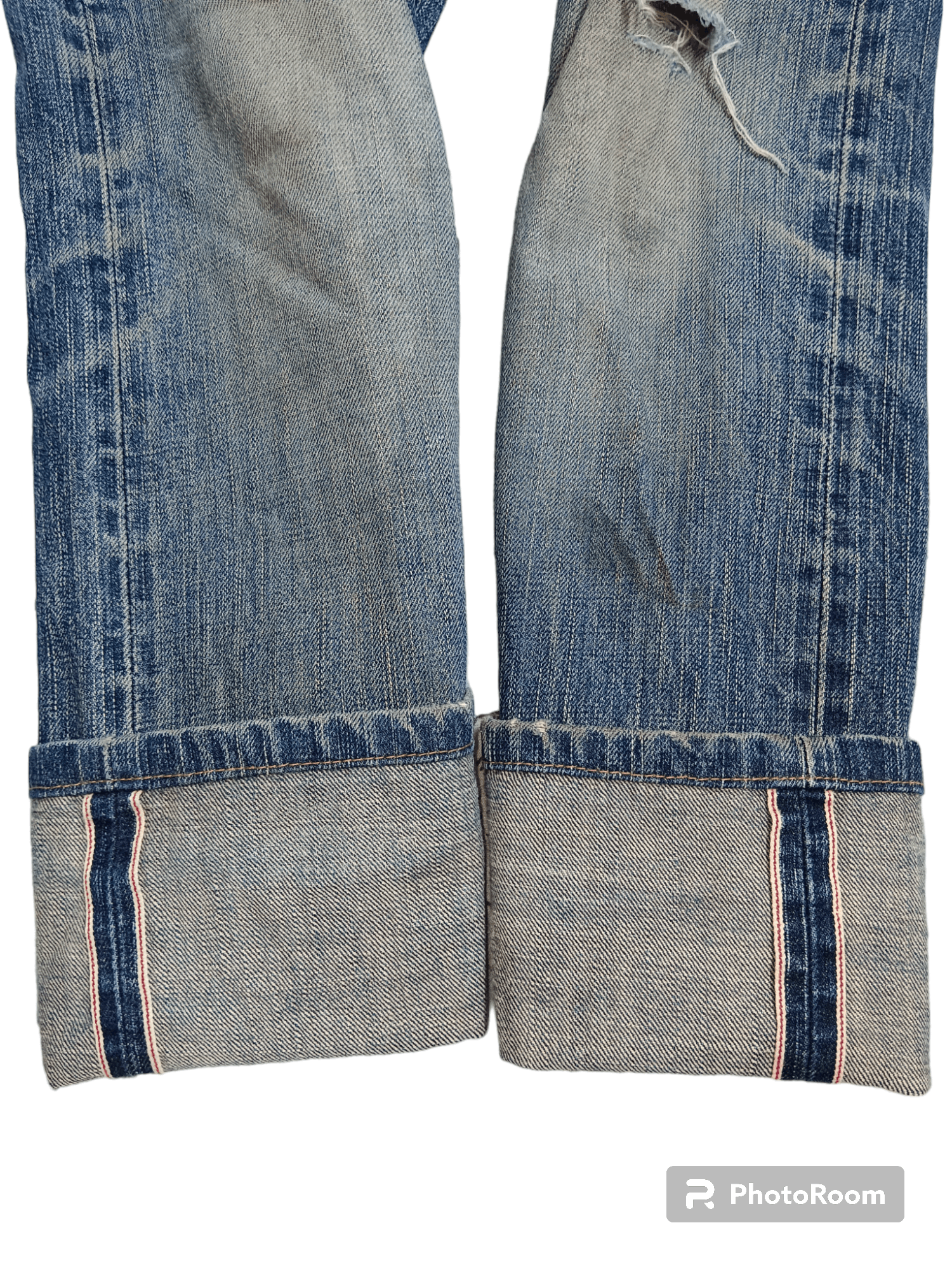 Edwin 90's❗Edwin 505ZX Selvedge Distressed Denim Size US 30 / EU 46 - 7 Thumbnail
