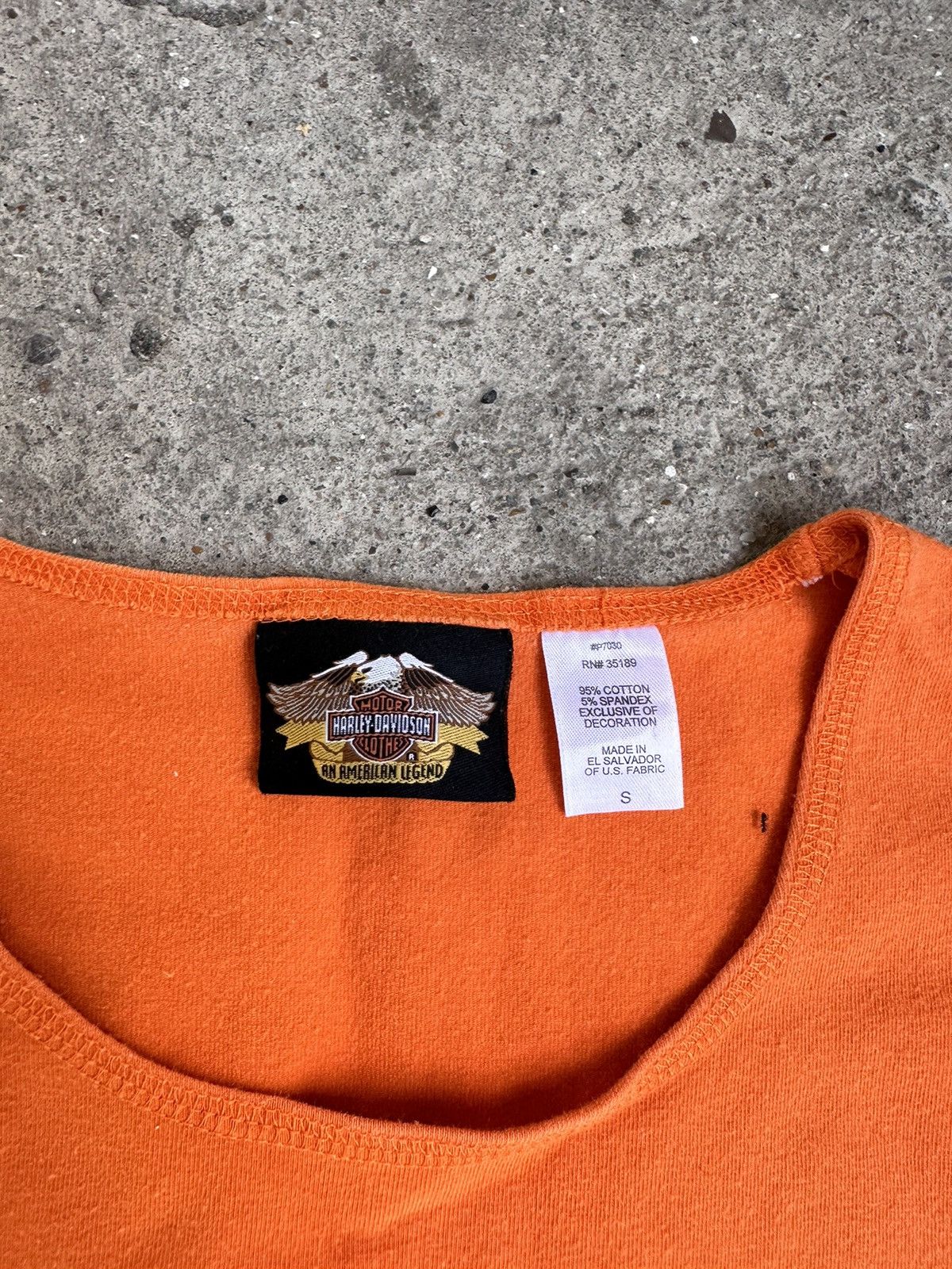 Harley Davidson × Vintage Vintage Harley Davidson Long Sleeve T Shirt Size S / US 4 / IT 40 - 7 Thumbnail