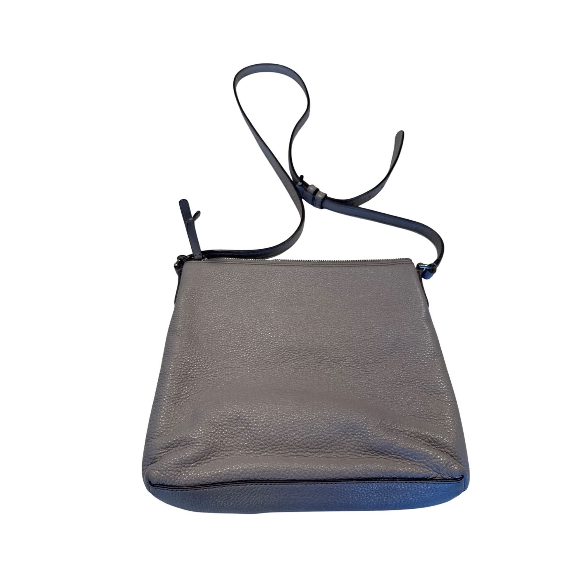 Kate Spade Kate Spade Pebbled Leather Shoulder Bag Gray with Adjustable Size ONE SIZE - 7 Thumbnail