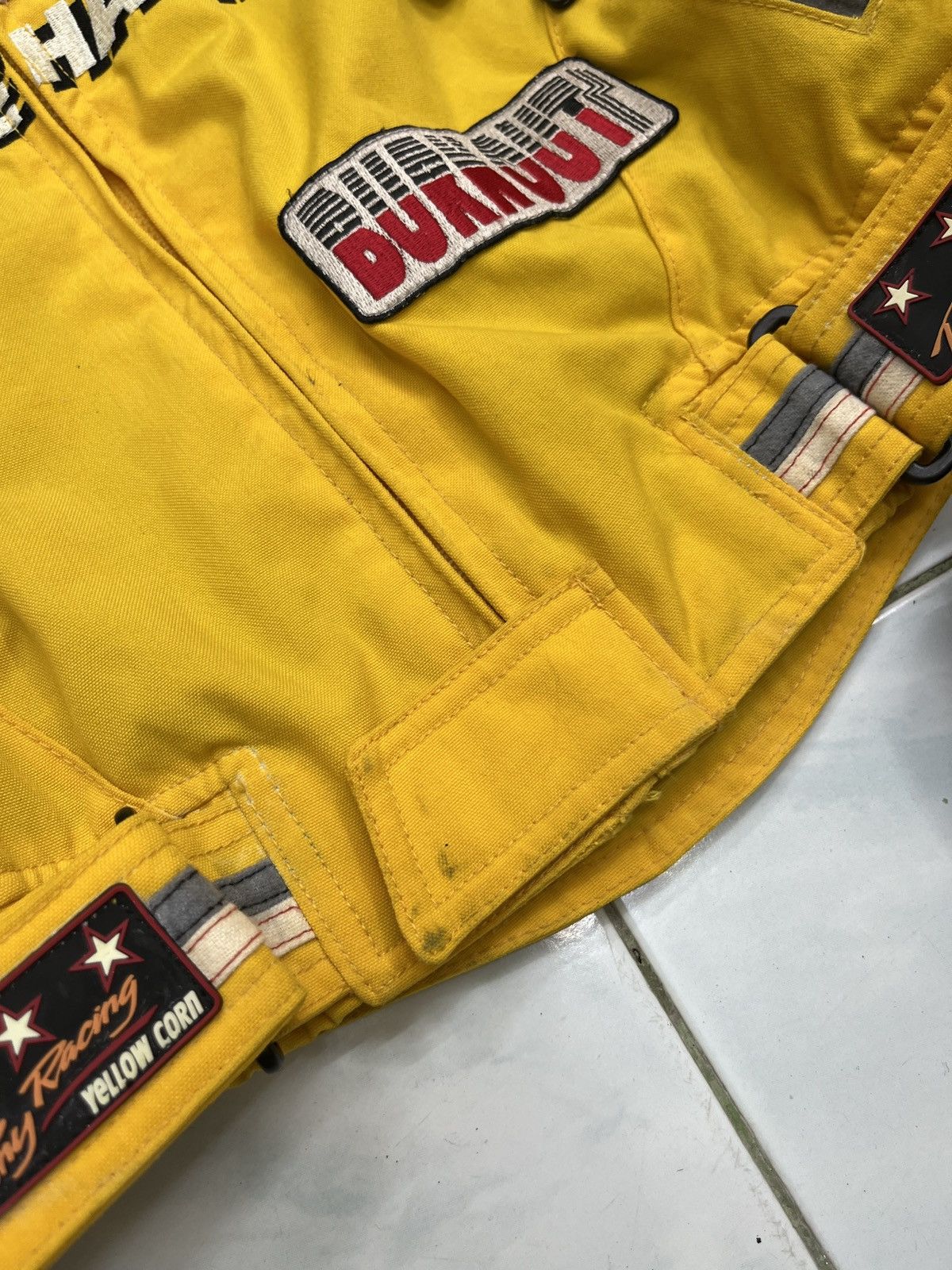 YELLOW CORN 🔥🔥🔥STEALS YELLOW CORN SLEDGE HAMMER RACING JACKET Size US M / EU 48-50 / 2 - 18 Thumbnail
