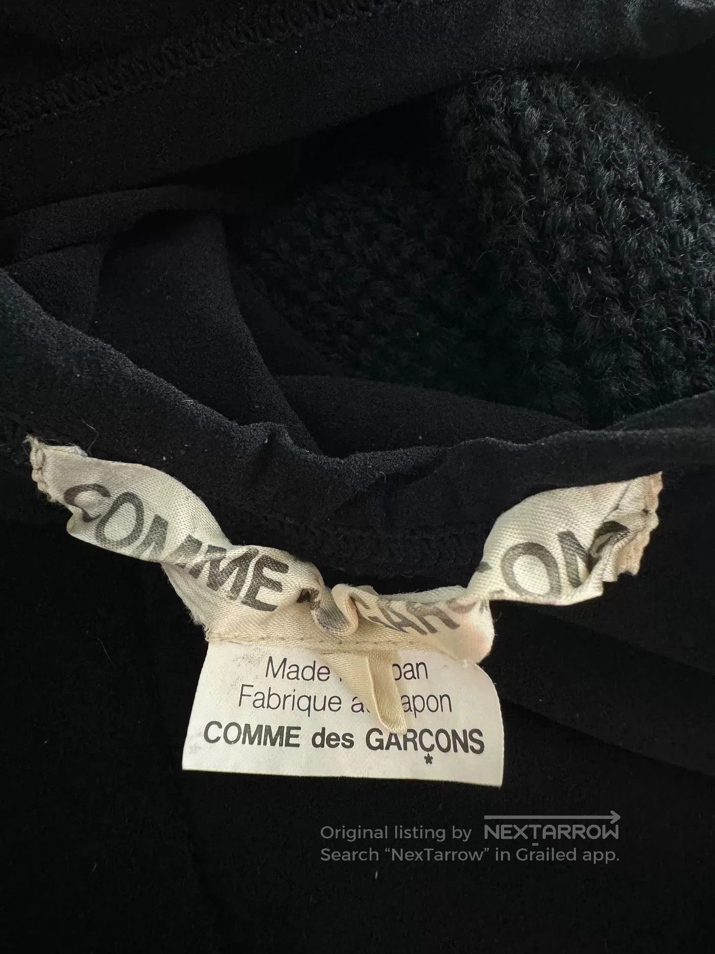 Comme des Garcons Comme des Garçons Knit Top with Button Detail. Size S / US 4 / IT 40 - 5 Thumbnail