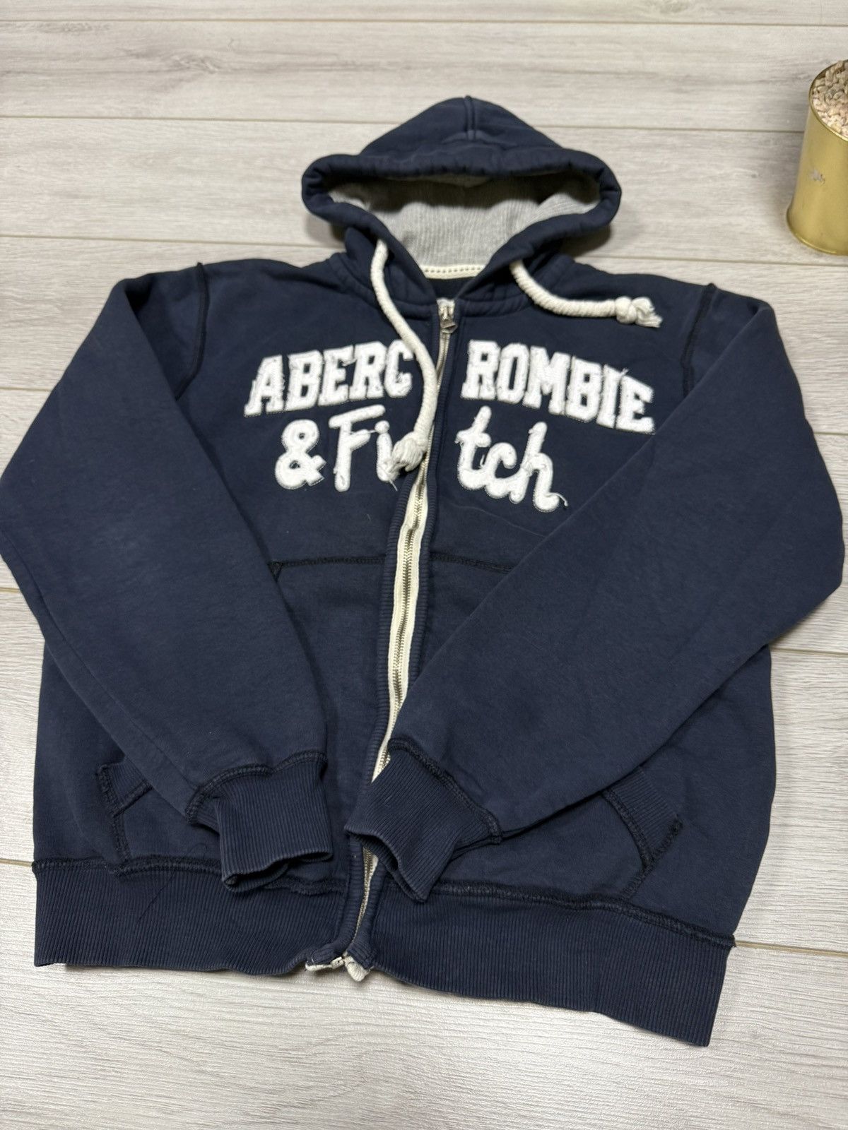 Abercrombie & Fitch Abercrombie Fitch vintage big logo zip hoodie Size US S / EU 44-46 / 1 - 4 Thumbnail