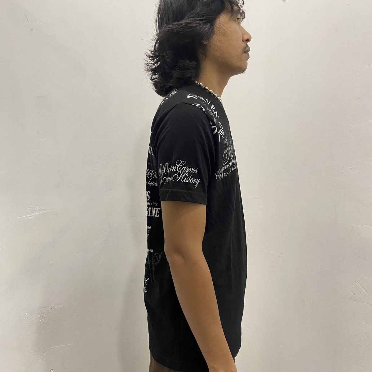 If Six Was Nine × Japanese Brand × Le Grande Bleu (L.G.B.) Japanese Poem Gracious Breeze Tees IFSIXWASNINE STYLE Size US L / EU 52-54 / 3 - 8 Thumbnail