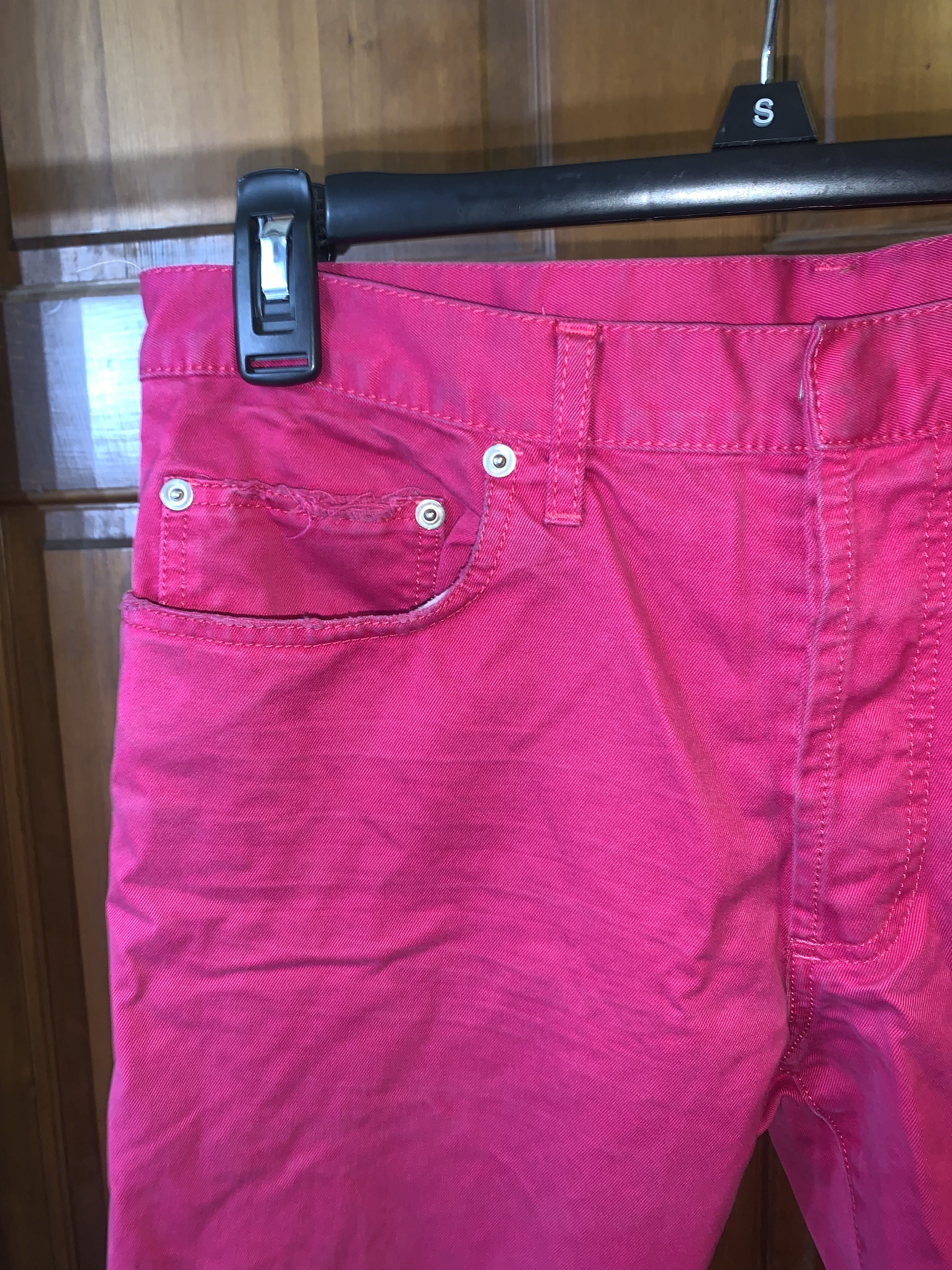 Dior SS05 Dior Homme Fuchsia Jeans Size US 33 - 3 Thumbnail