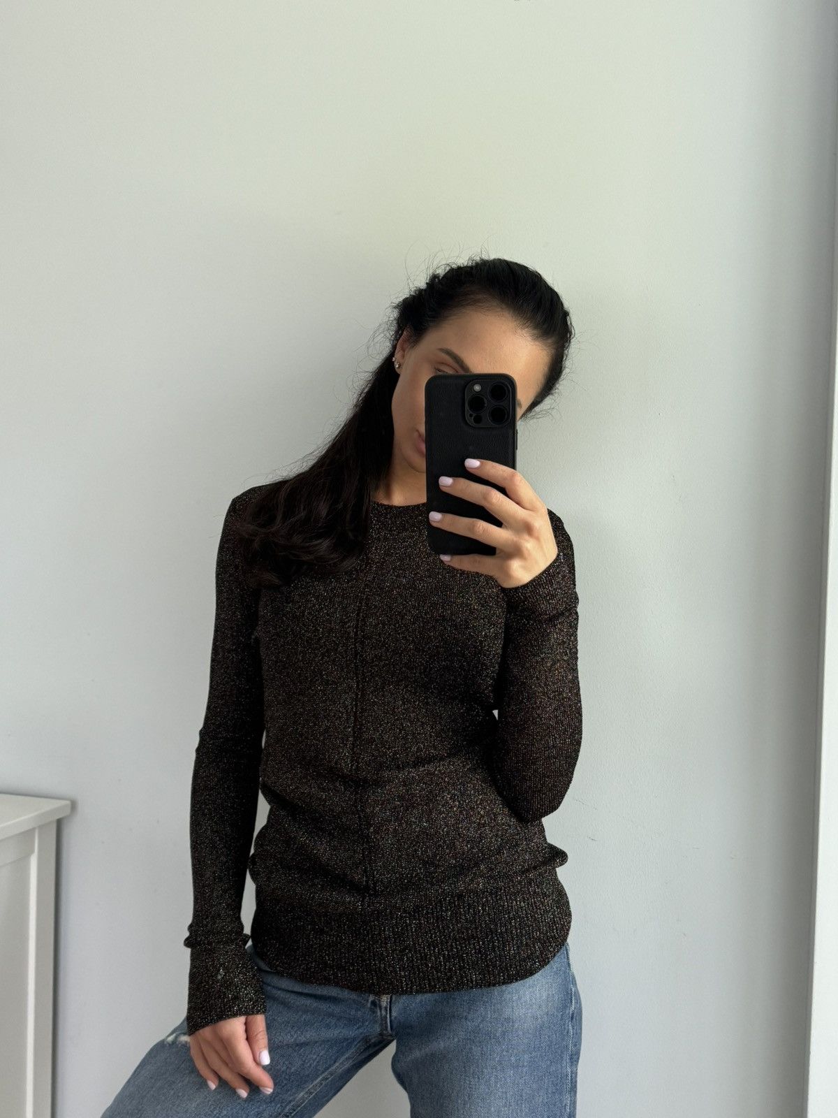 Christopher Kane Christopher Kane Glitter top Size L / US 10 / IT 46 - 9 Thumbnail