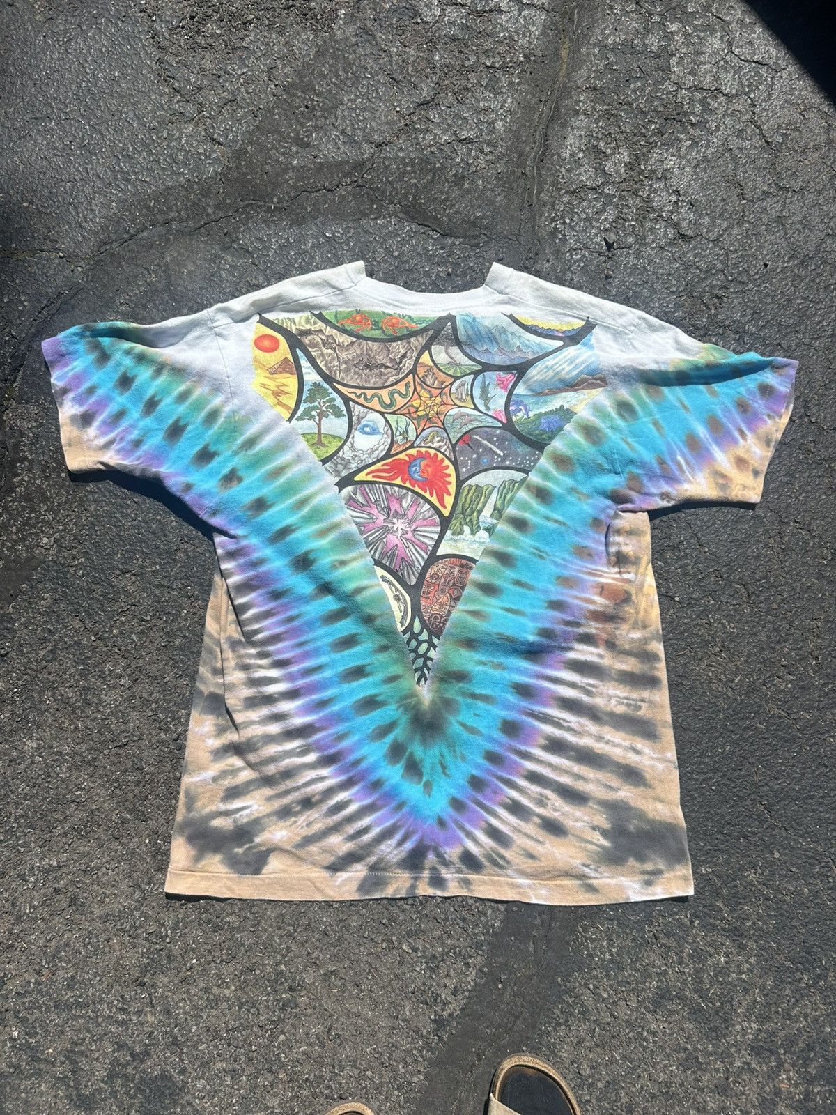 Liquid Blue Vintage 90s Liquid Blue Tie Dye XL T Shirt 1990 Janet Regan Size US XL / EU 56 / 4 - 6 Thumbnail